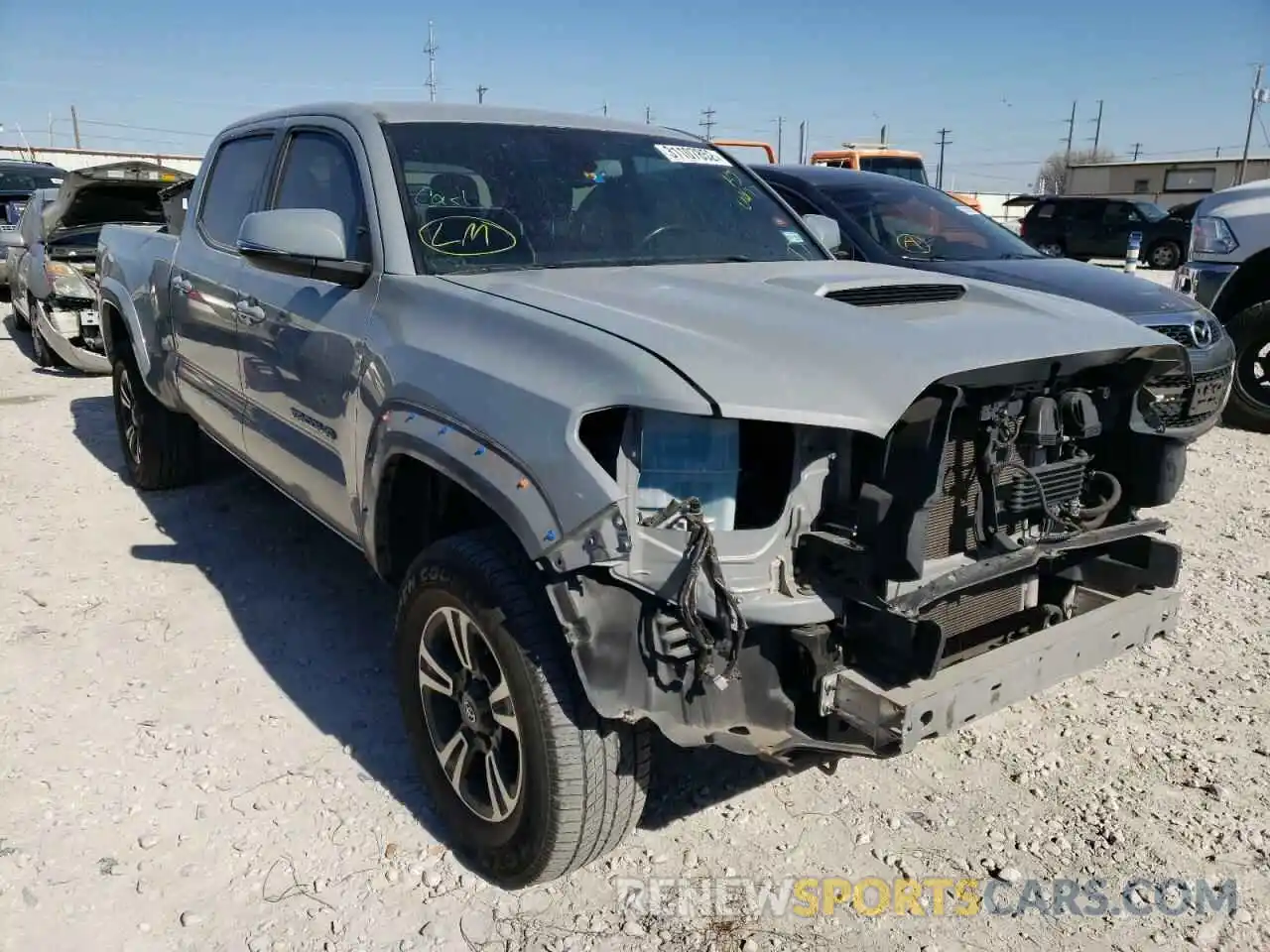 1 Photograph of a damaged car 5TFBZ5DN9KX004771 TOYOTA TACOMA 2019