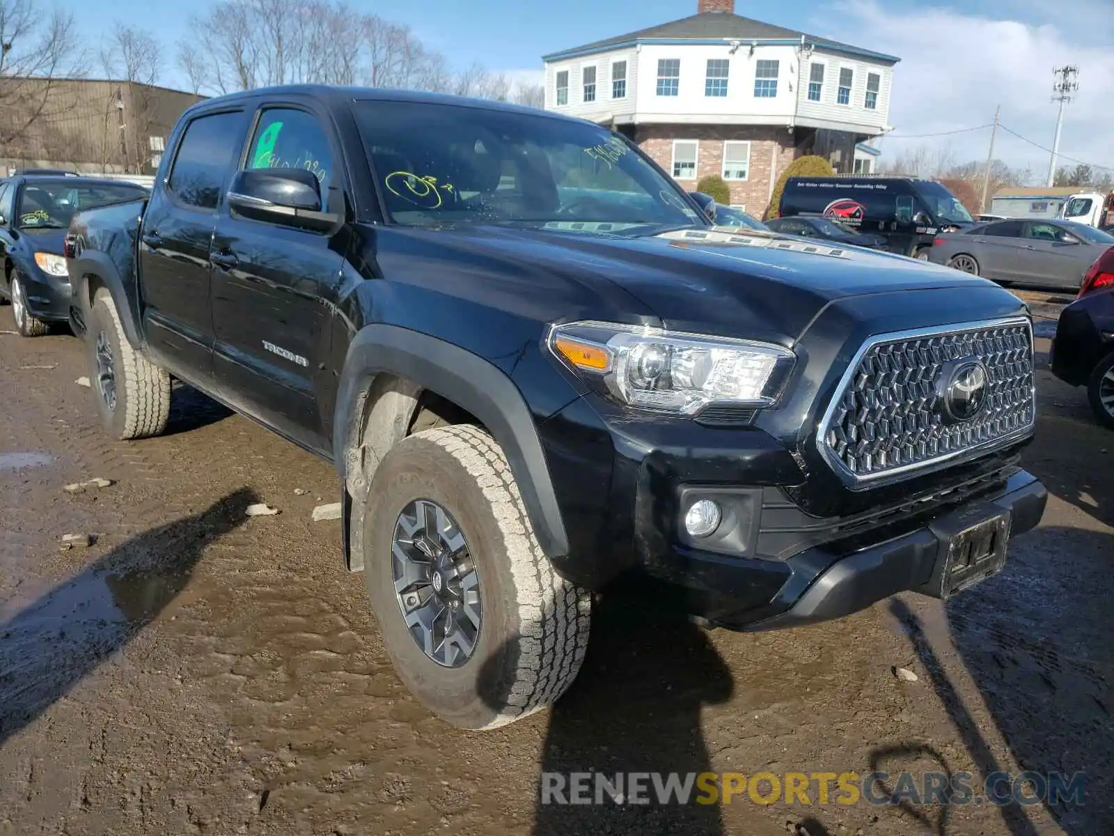 1 Photograph of a damaged car 5TFCZ5AN0KX168919 TOYOTA TACOMA 2019