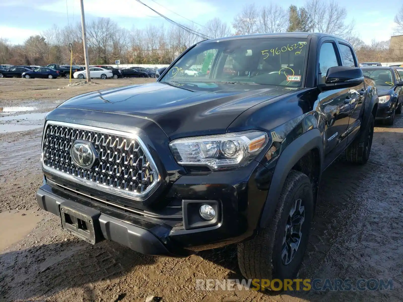 2 Photograph of a damaged car 5TFCZ5AN0KX168919 TOYOTA TACOMA 2019