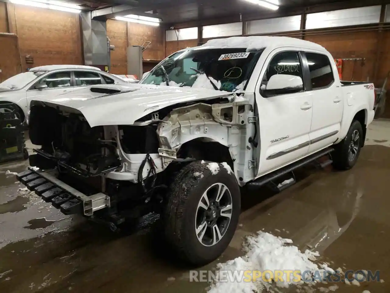 2 Photograph of a damaged car 5TFCZ5AN0KX170752 TOYOTA TACOMA 2019