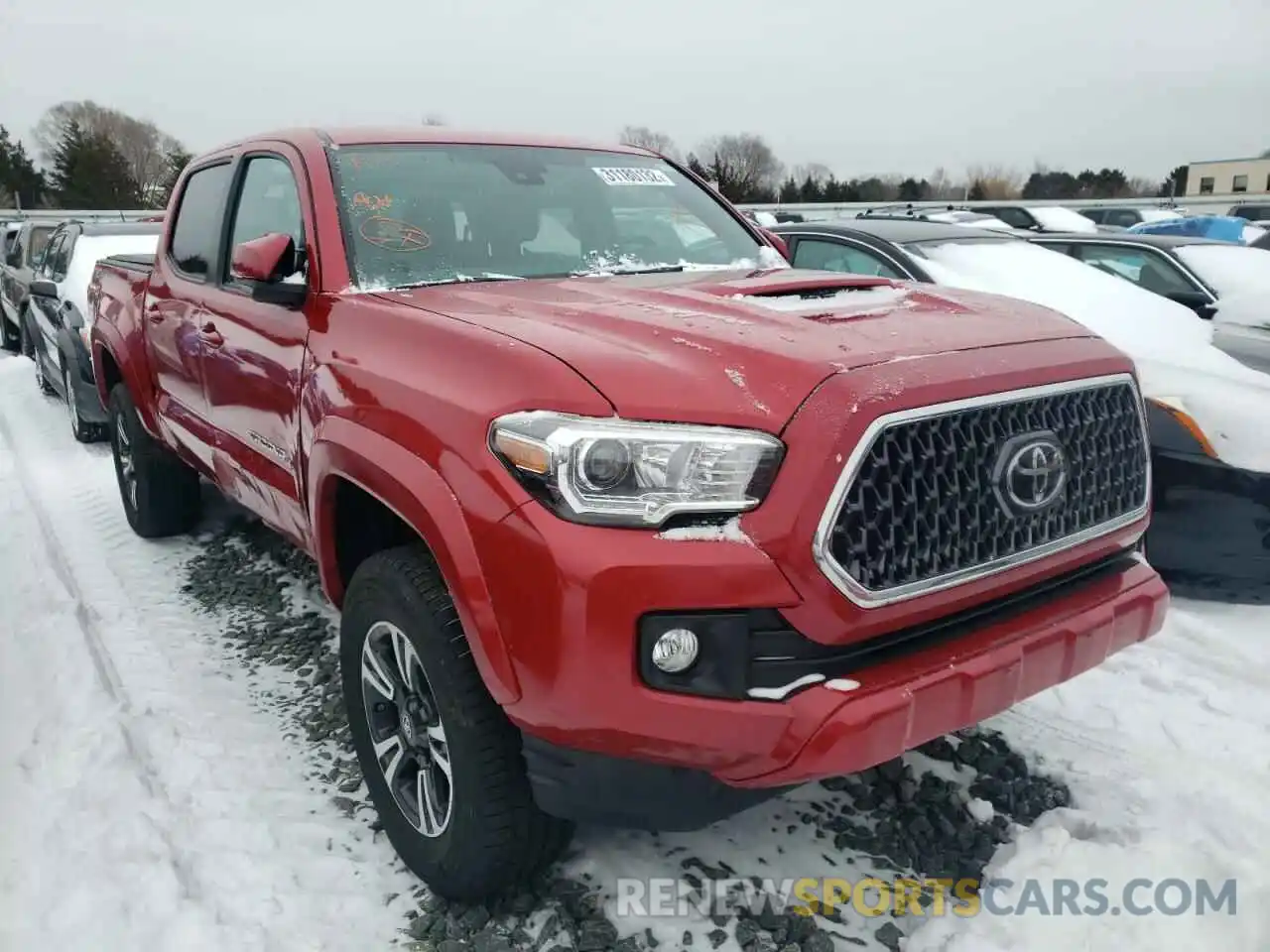 1 Photograph of a damaged car 5TFCZ5AN0KX171013 TOYOTA TACOMA 2019