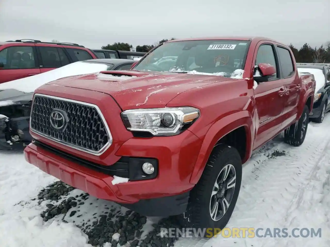 2 Photograph of a damaged car 5TFCZ5AN0KX171013 TOYOTA TACOMA 2019