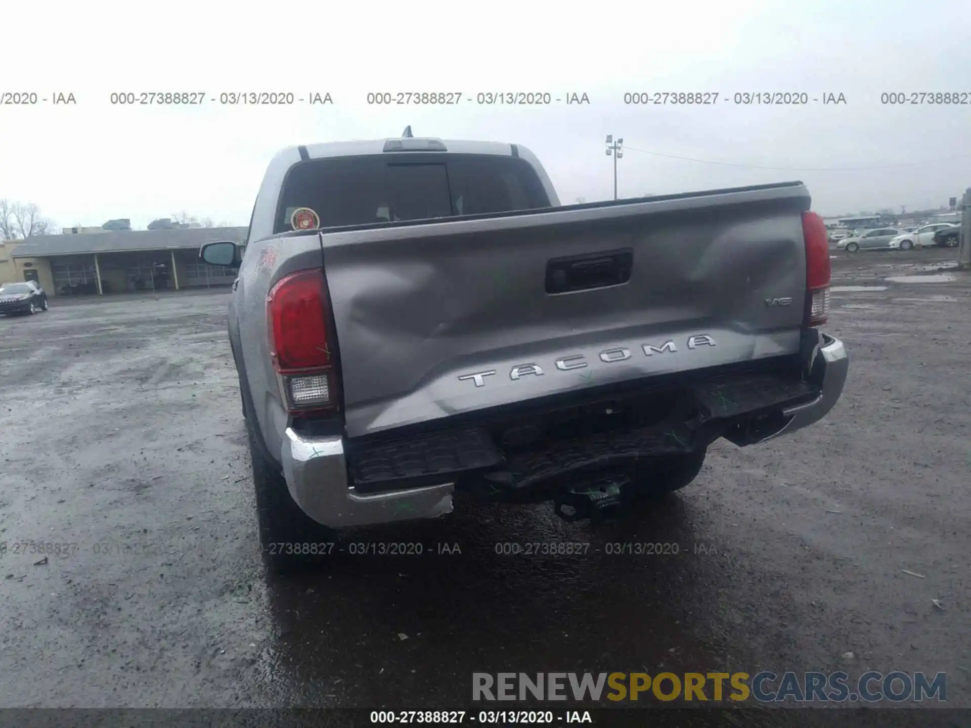 6 Photograph of a damaged car 5TFCZ5AN0KX174350 TOYOTA TACOMA 2019