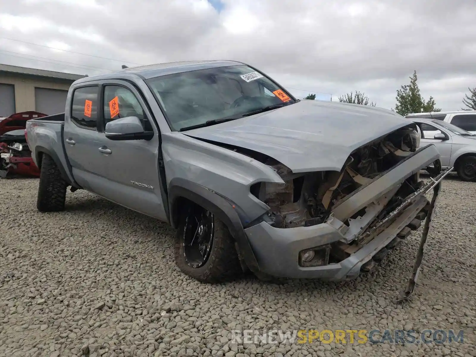 1 Photograph of a damaged car 5TFCZ5AN0KX176261 TOYOTA TACOMA 2019