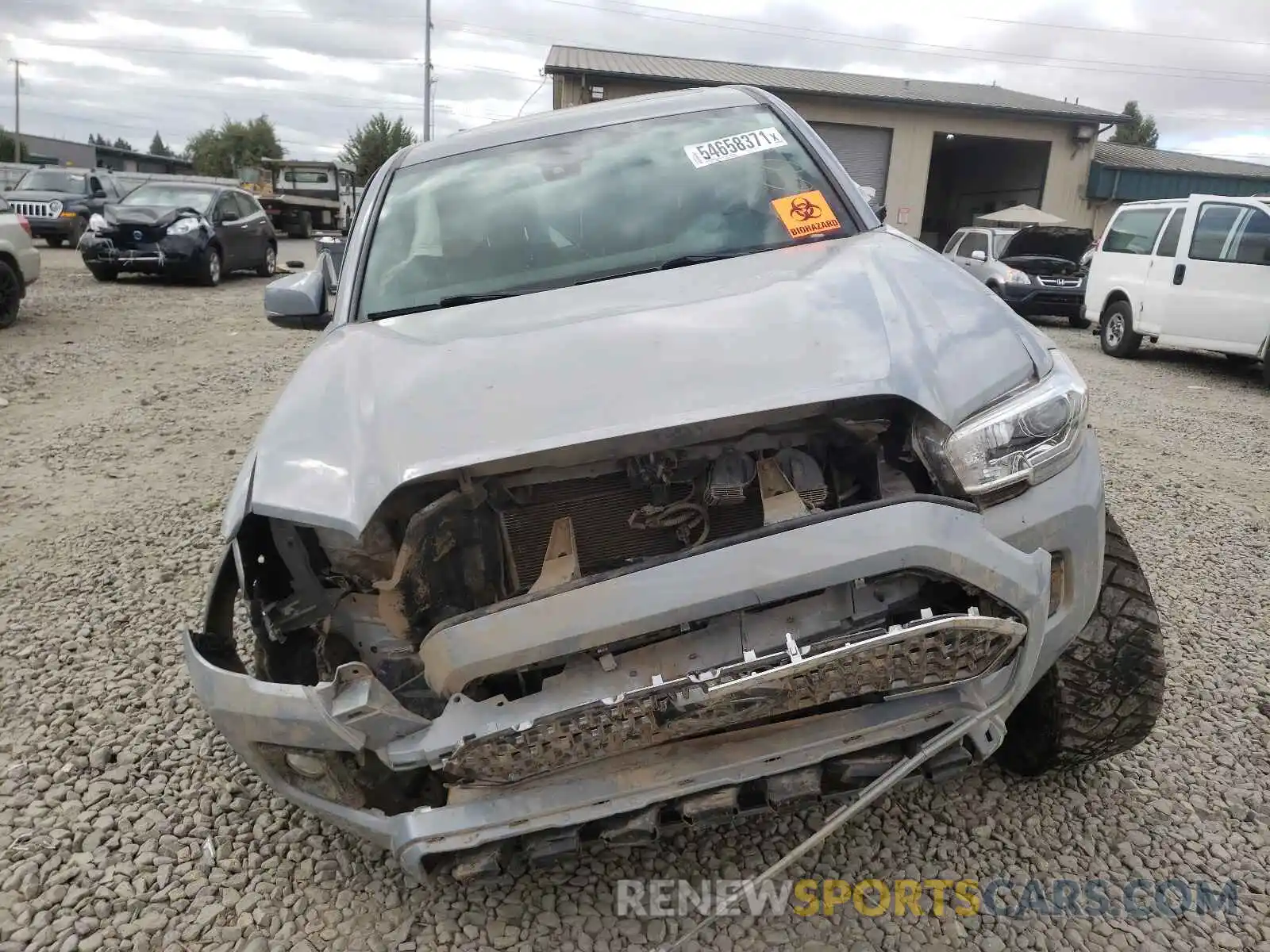 7 Photograph of a damaged car 5TFCZ5AN0KX176261 TOYOTA TACOMA 2019