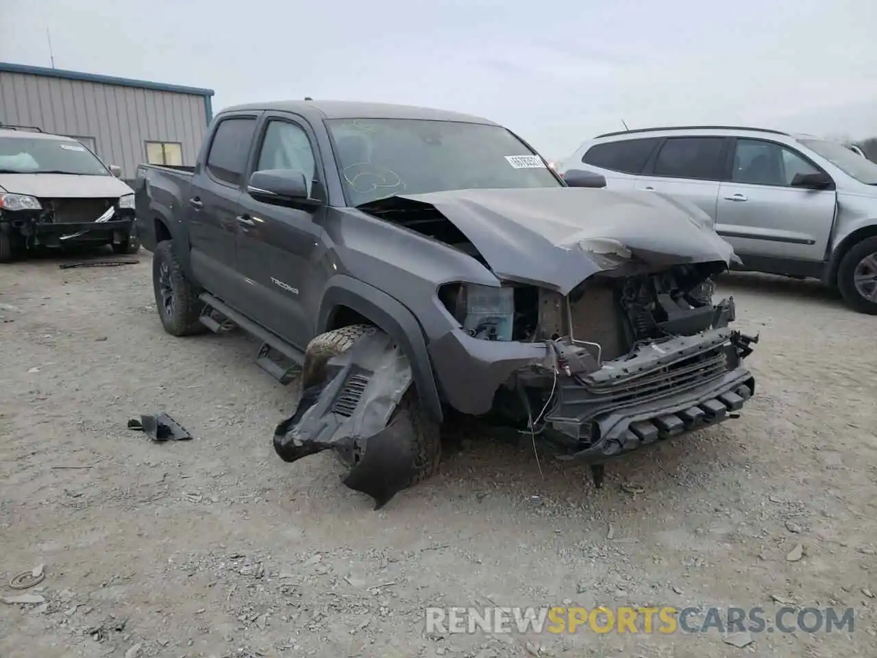 1 Photograph of a damaged car 5TFCZ5AN0KX178124 TOYOTA TACOMA 2019