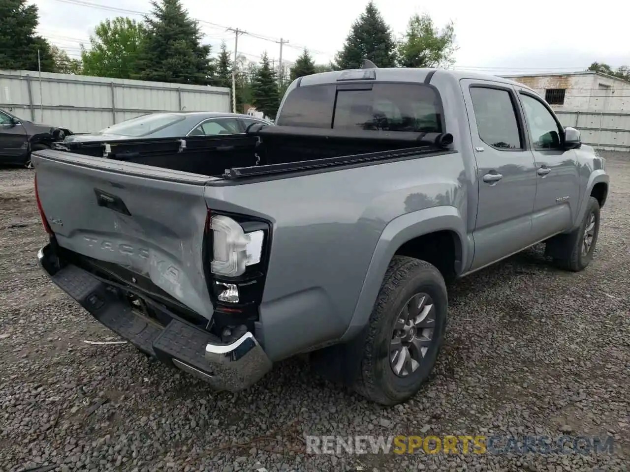 4 Photograph of a damaged car 5TFCZ5AN0KX180813 TOYOTA TACOMA 2019