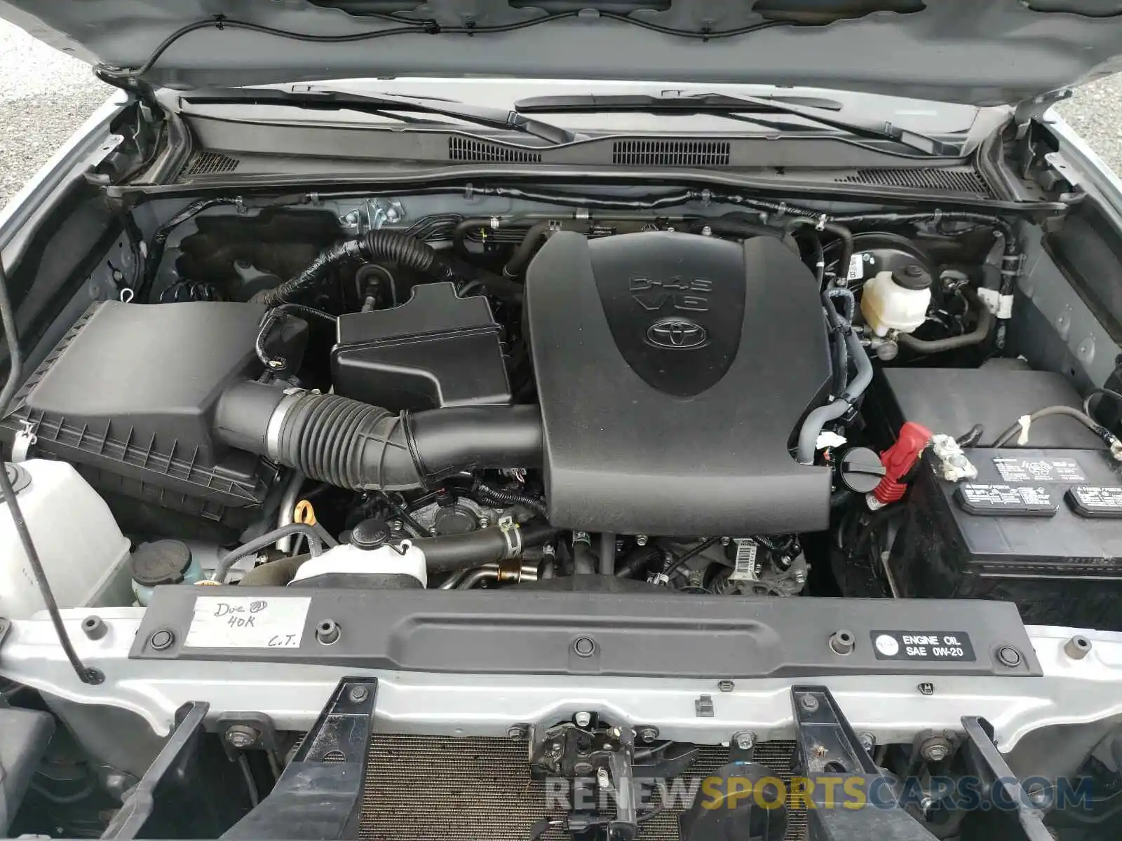 7 Photograph of a damaged car 5TFCZ5AN0KX183145 TOYOTA TACOMA 2019