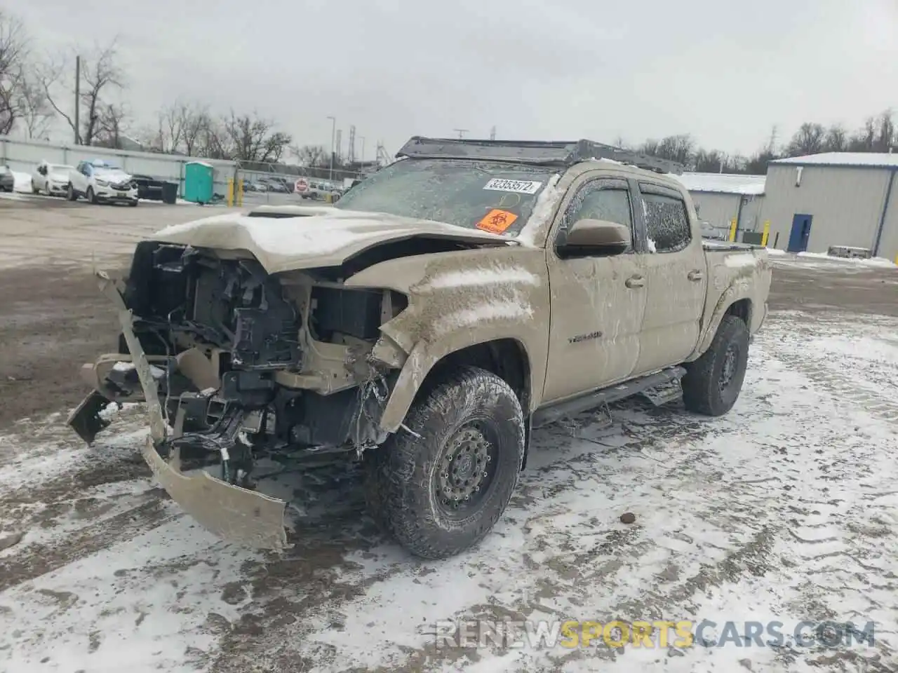 2 Photograph of a damaged car 5TFCZ5AN0KX183713 TOYOTA TACOMA 2019