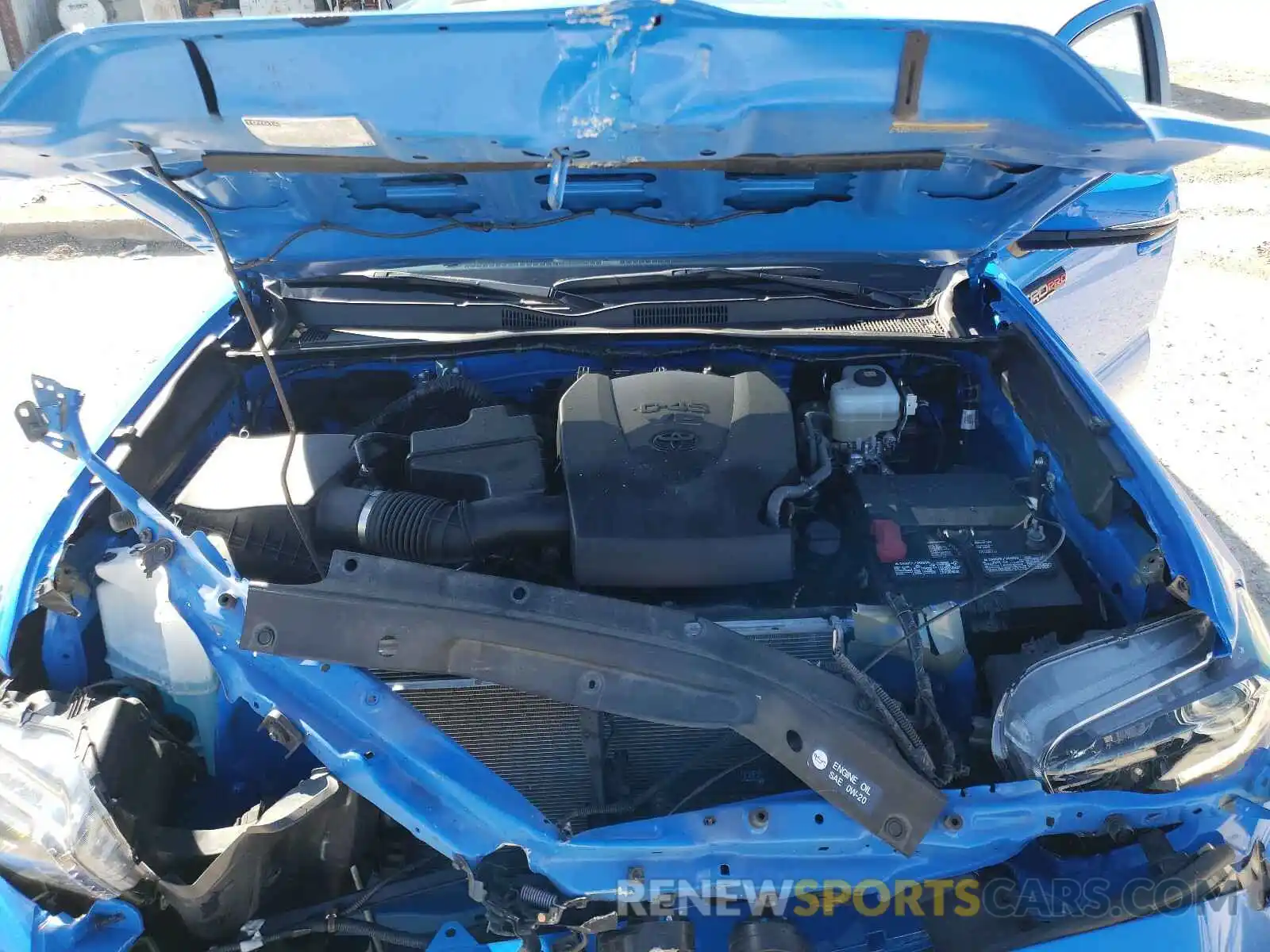 7 Photograph of a damaged car 5TFCZ5AN0KX185056 TOYOTA TACOMA 2019