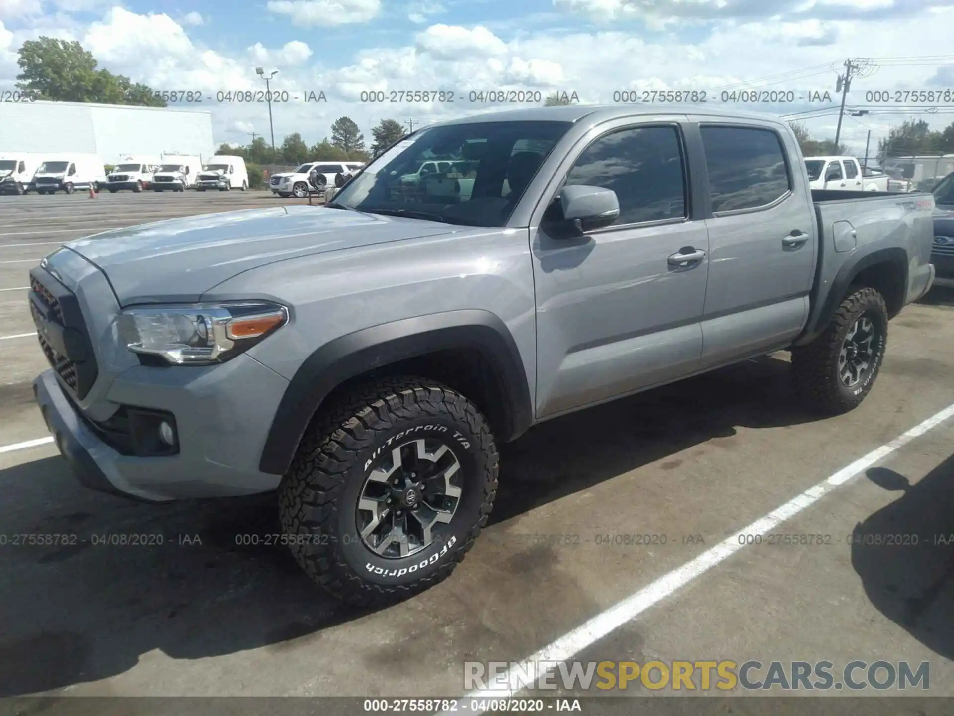 2 Photograph of a damaged car 5TFCZ5AN0KX188054 TOYOTA TACOMA 2019