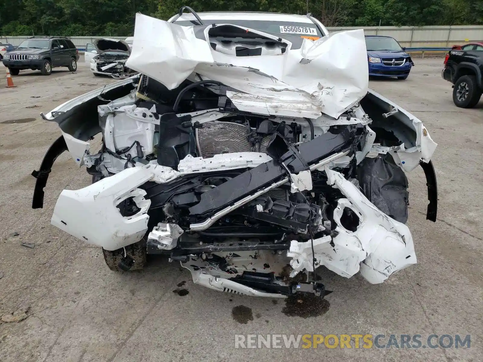 7 Photograph of a damaged car 5TFCZ5AN0KX188197 TOYOTA TACOMA 2019