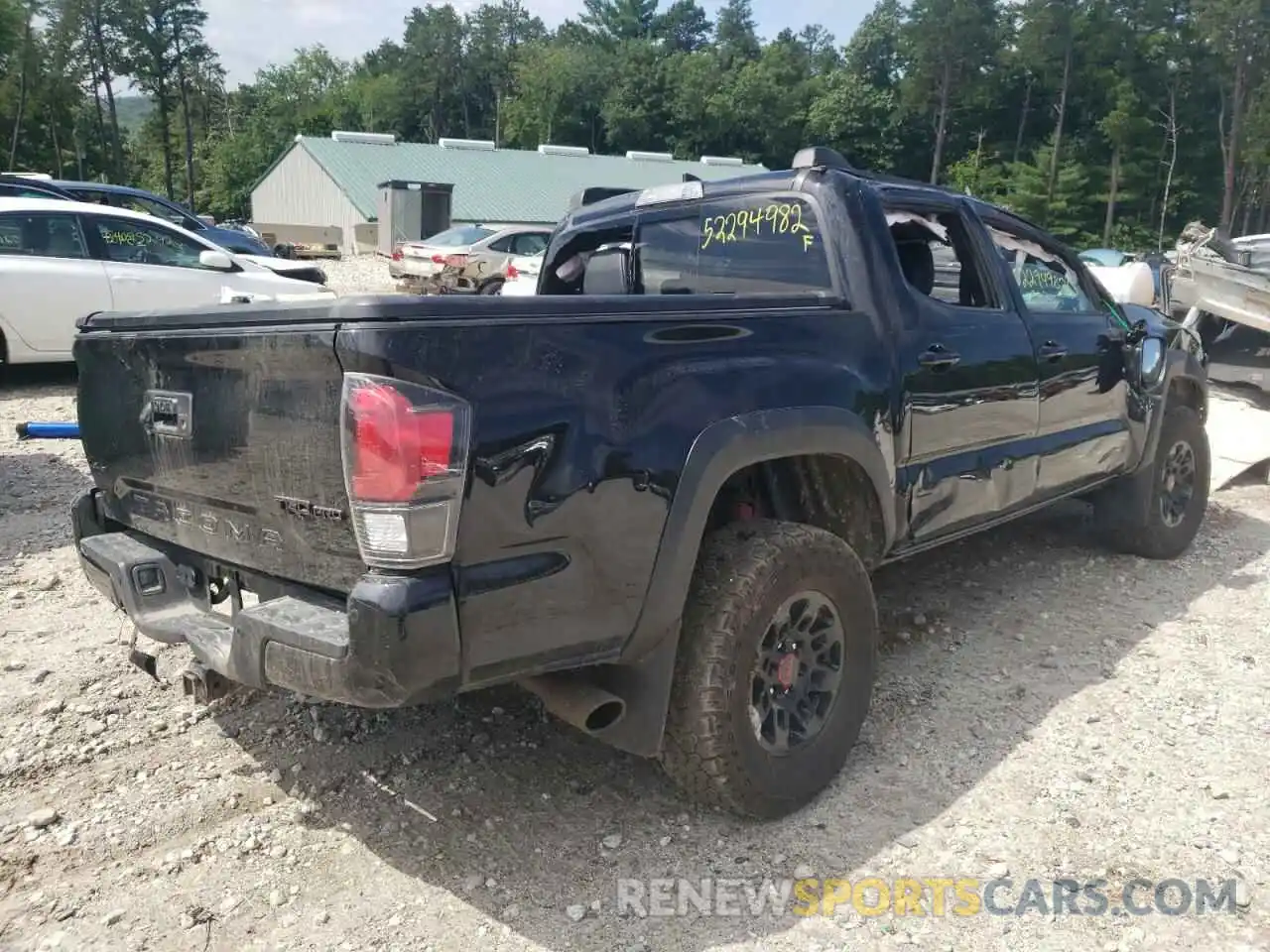 4 Photograph of a damaged car 5TFCZ5AN0KX194405 TOYOTA TACOMA 2019