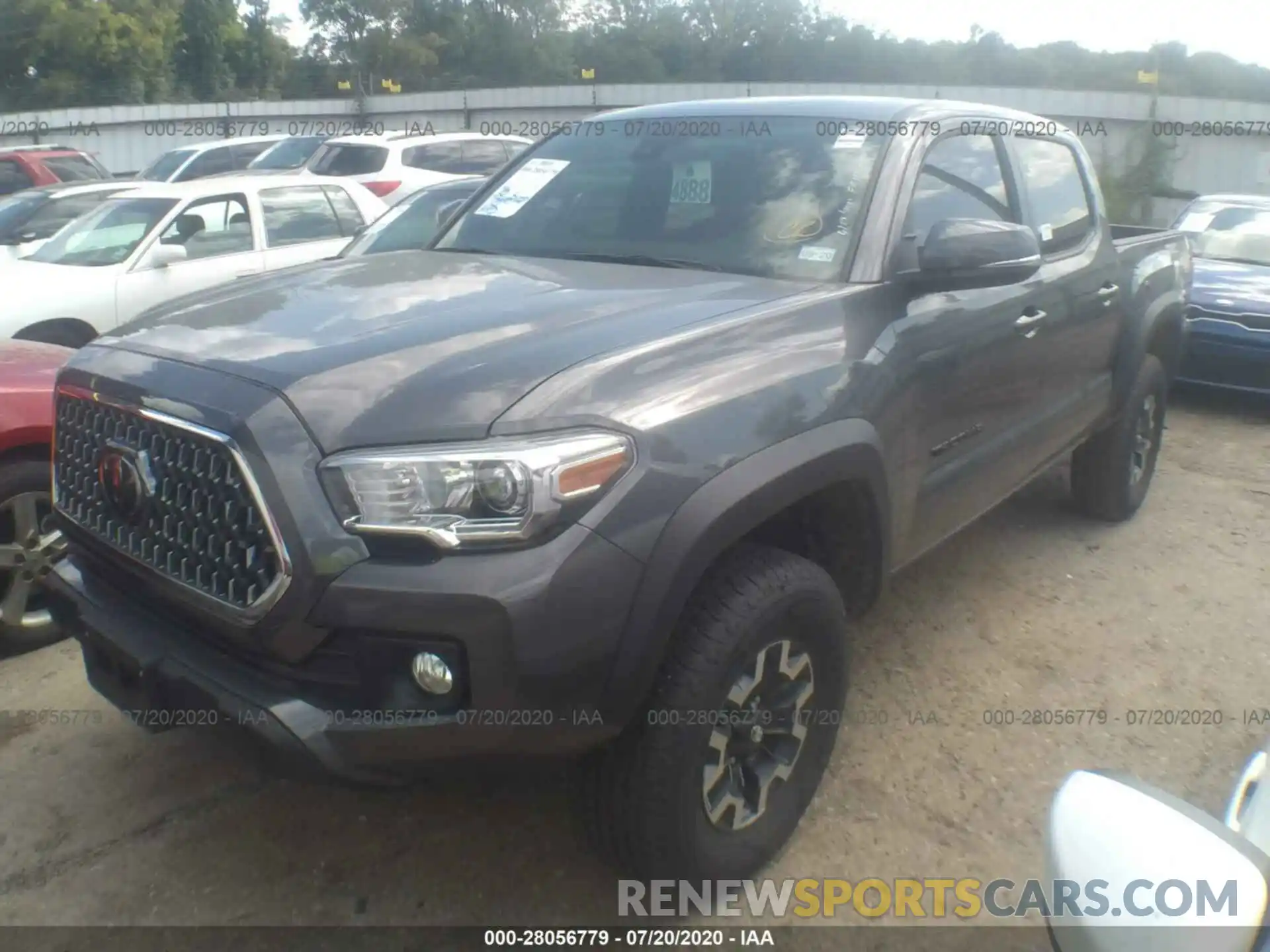 2 Photograph of a damaged car 5TFCZ5AN0KX195702 TOYOTA TACOMA 2019