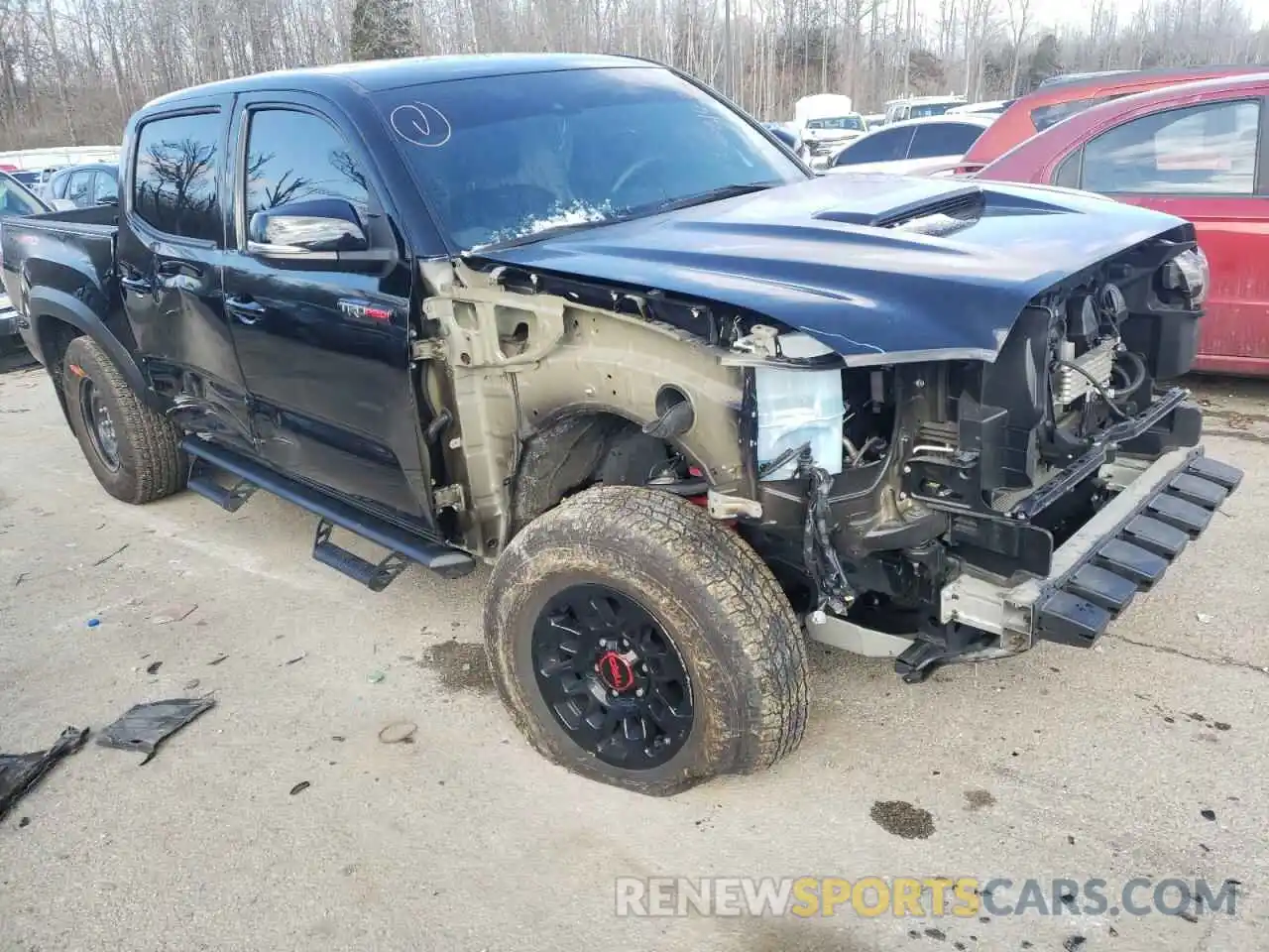 9 Photograph of a damaged car 5TFCZ5AN0KX196624 TOYOTA TACOMA 2019