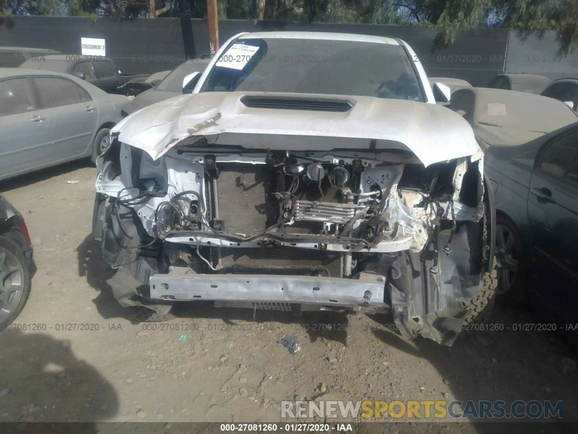 6 Photograph of a damaged car 5TFCZ5AN0KX205838 TOYOTA TACOMA 2019