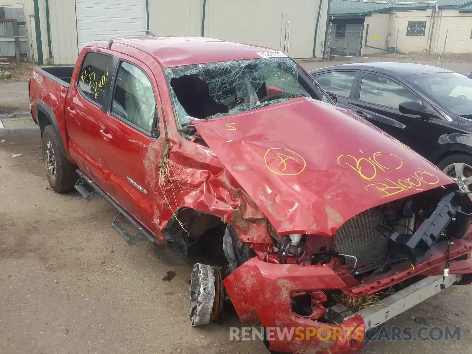 9 Photograph of a damaged car 5TFCZ5AN1KX166936 TOYOTA TACOMA 2019