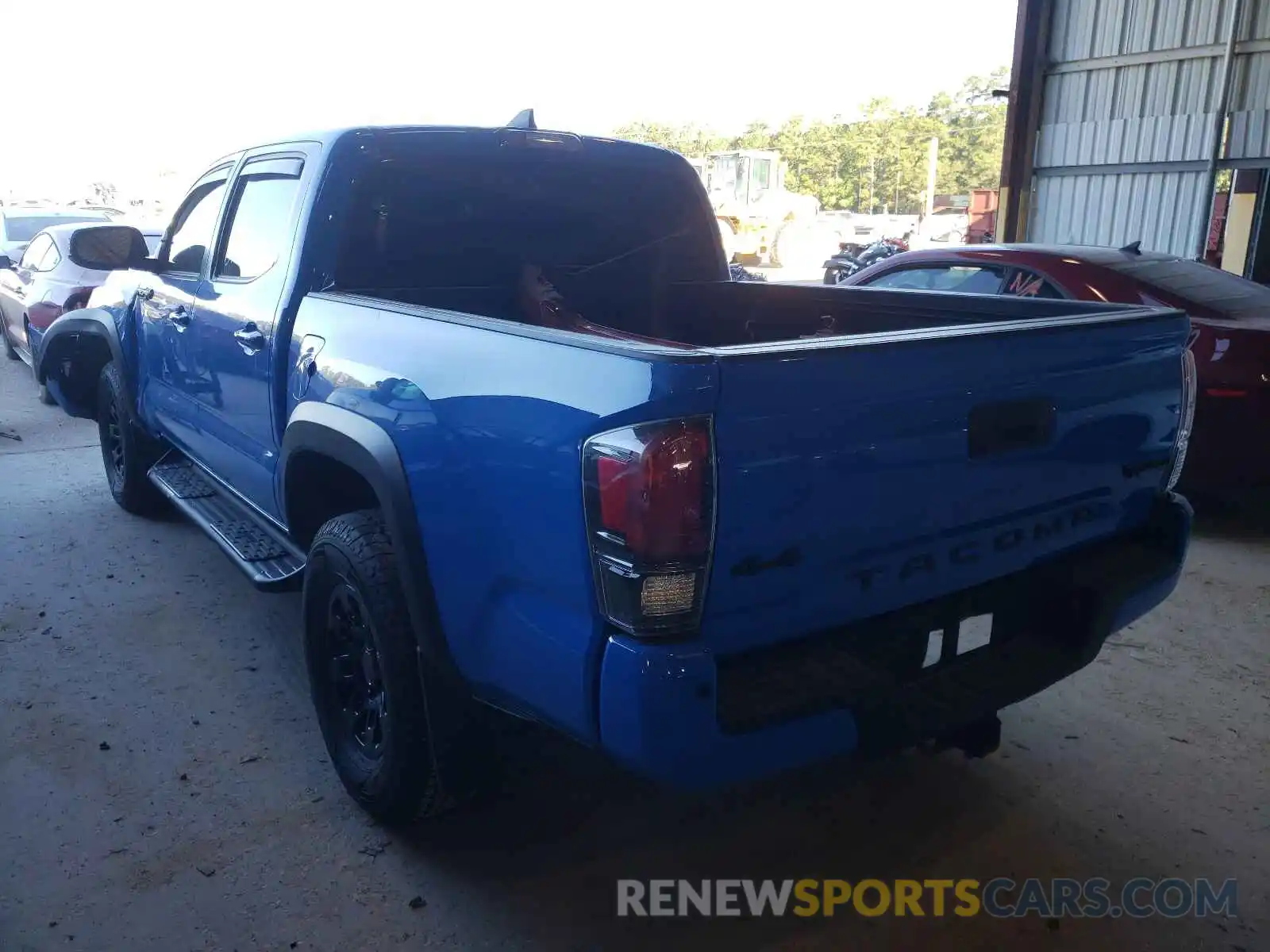 3 Photograph of a damaged car 5TFCZ5AN1KX168198 TOYOTA TACOMA 2019