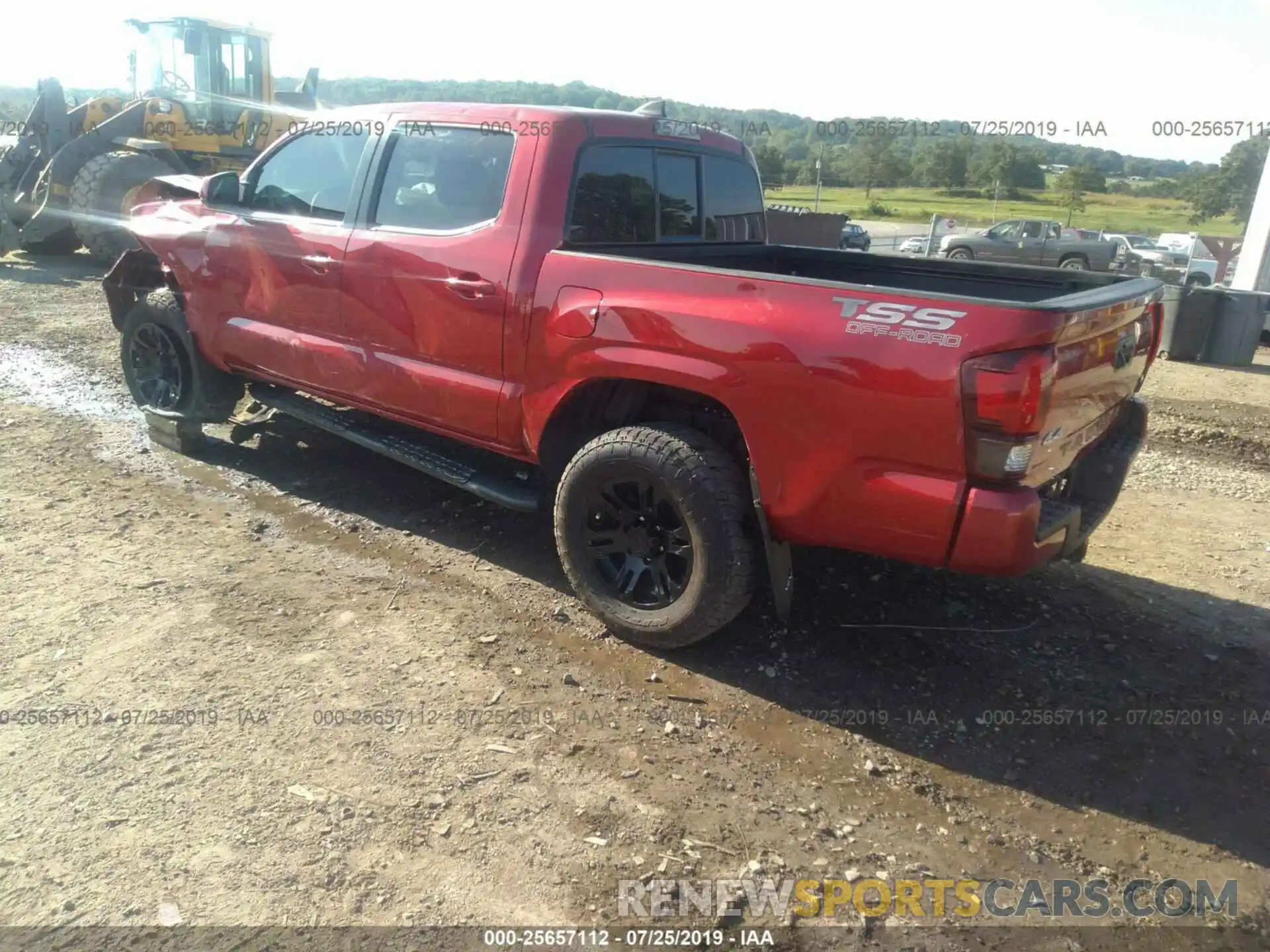 3 Photograph of a damaged car 5TFCZ5AN1KX168511 TOYOTA TACOMA 2019