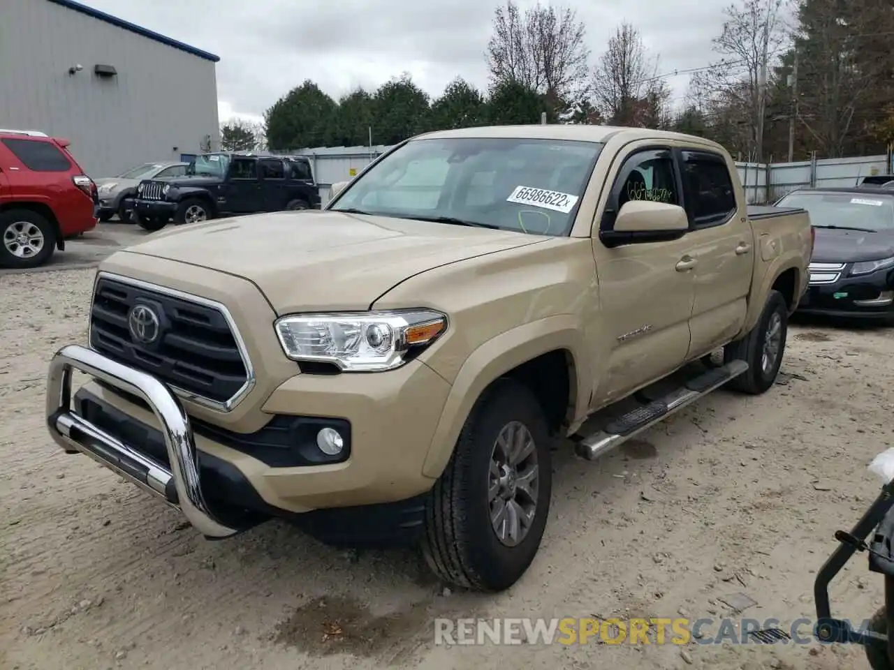 2 Фотография поврежденного автомобиля 5TFCZ5AN1KX174714 TOYOTA TACOMA 2019