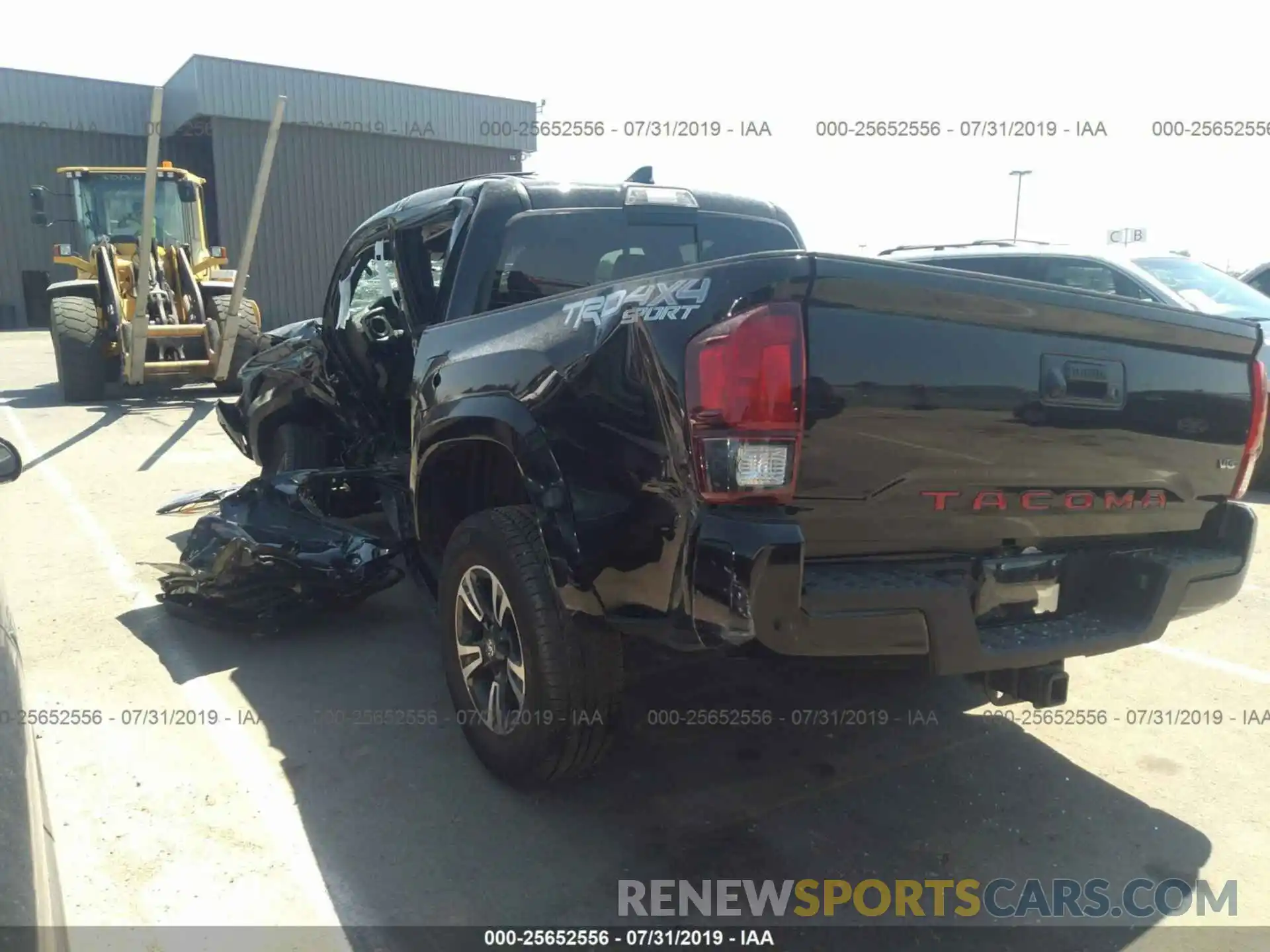 3 Photograph of a damaged car 5TFCZ5AN1KX178214 TOYOTA TACOMA 2019