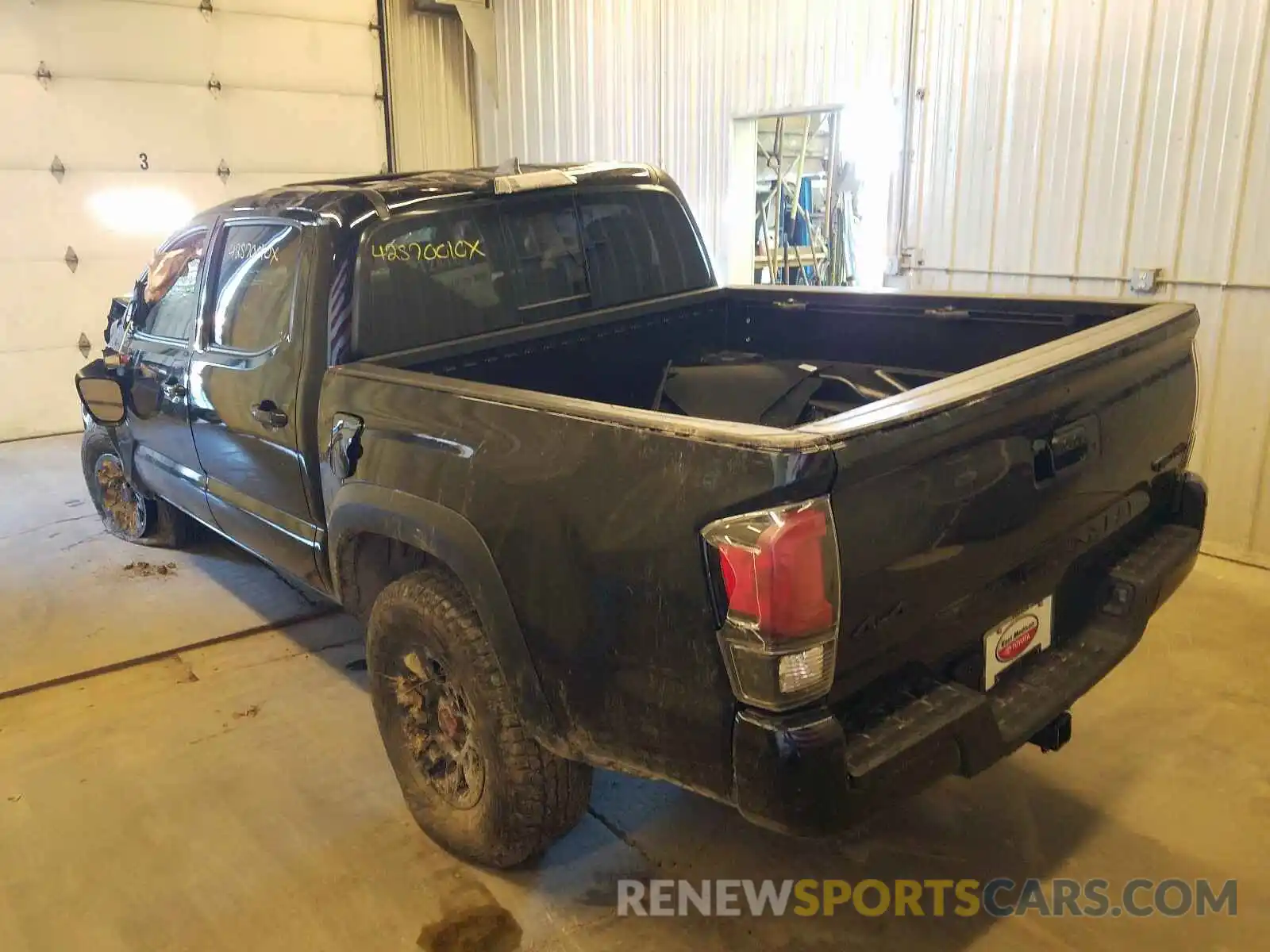 3 Photograph of a damaged car 5TFCZ5AN1KX188323 TOYOTA TACOMA 2019