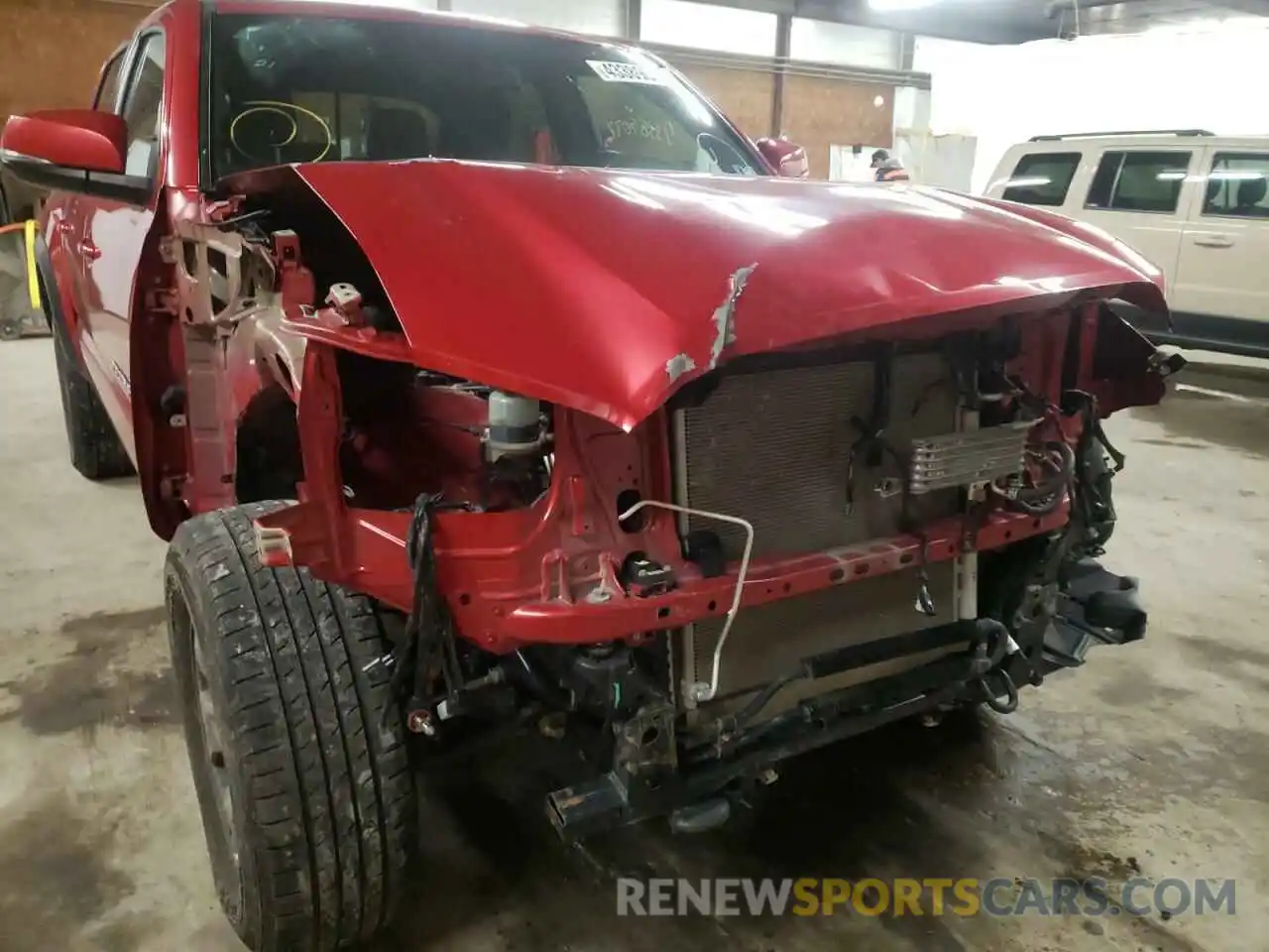 9 Photograph of a damaged car 5TFCZ5AN1KX195398 TOYOTA TACOMA 2019