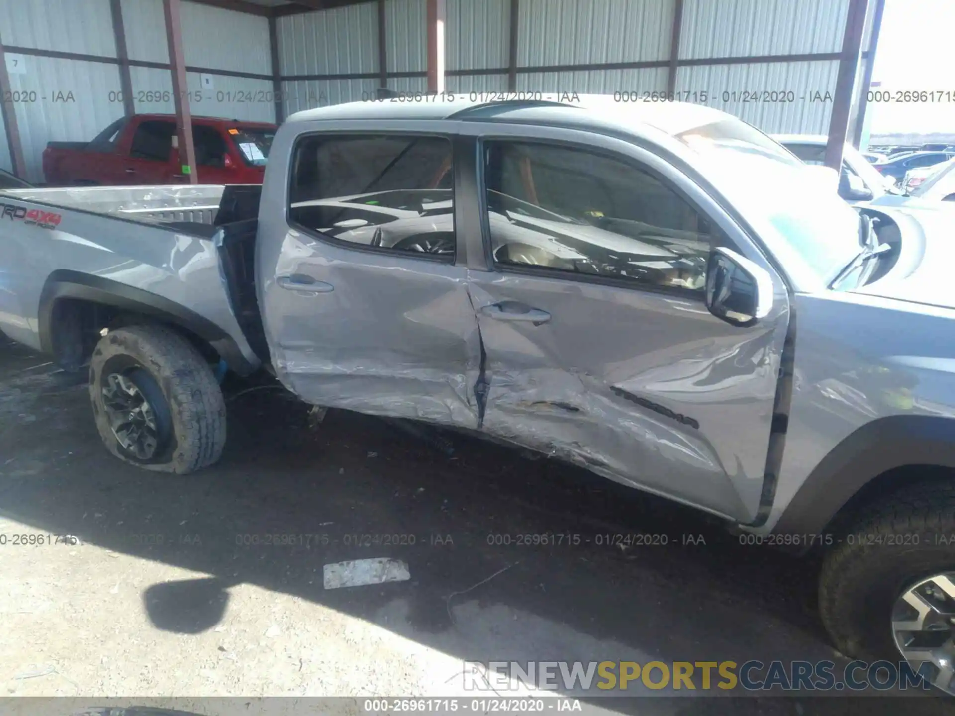 6 Photograph of a damaged car 5TFCZ5AN1KX196728 TOYOTA TACOMA 2019