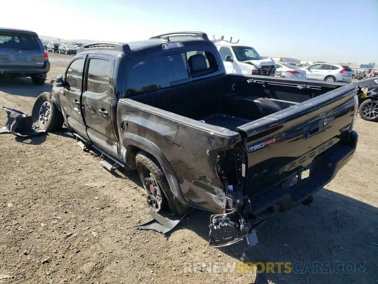 3 Photograph of a damaged car 5TFCZ5AN1KX209218 TOYOTA TACOMA 2019