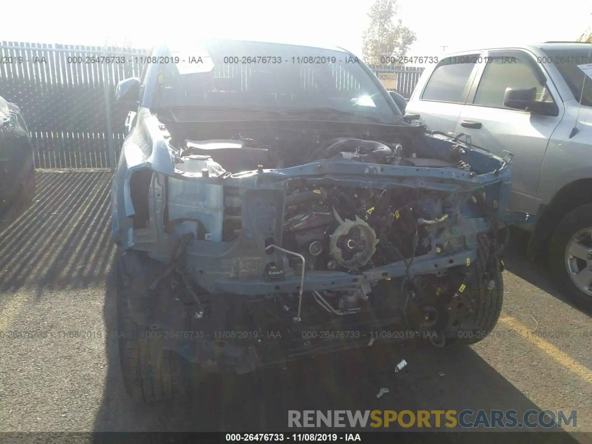 6 Photograph of a damaged car 5TFCZ5AN2KX168887 TOYOTA TACOMA 2019