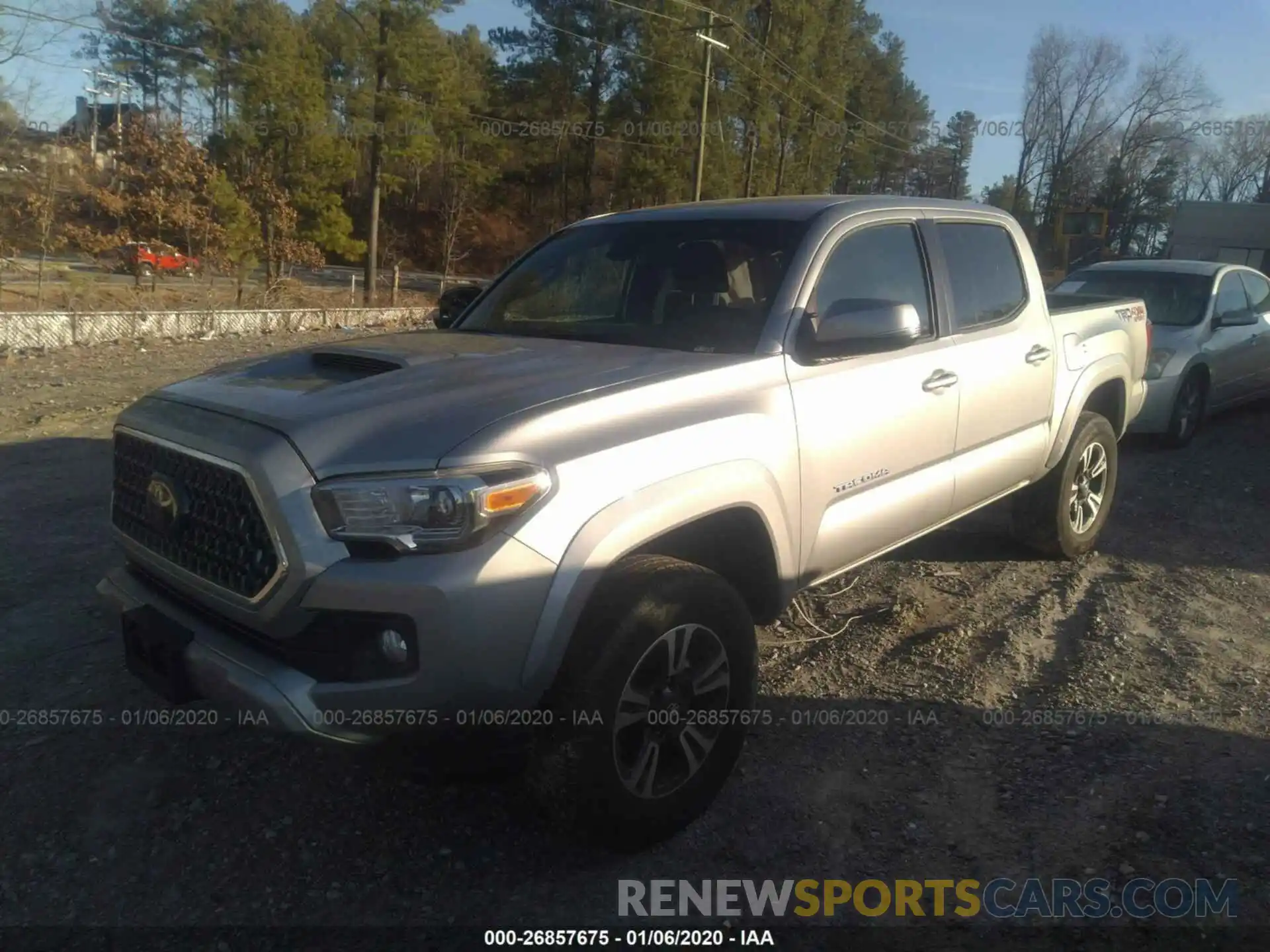 2 Photograph of a damaged car 5TFCZ5AN2KX170901 TOYOTA TACOMA 2019