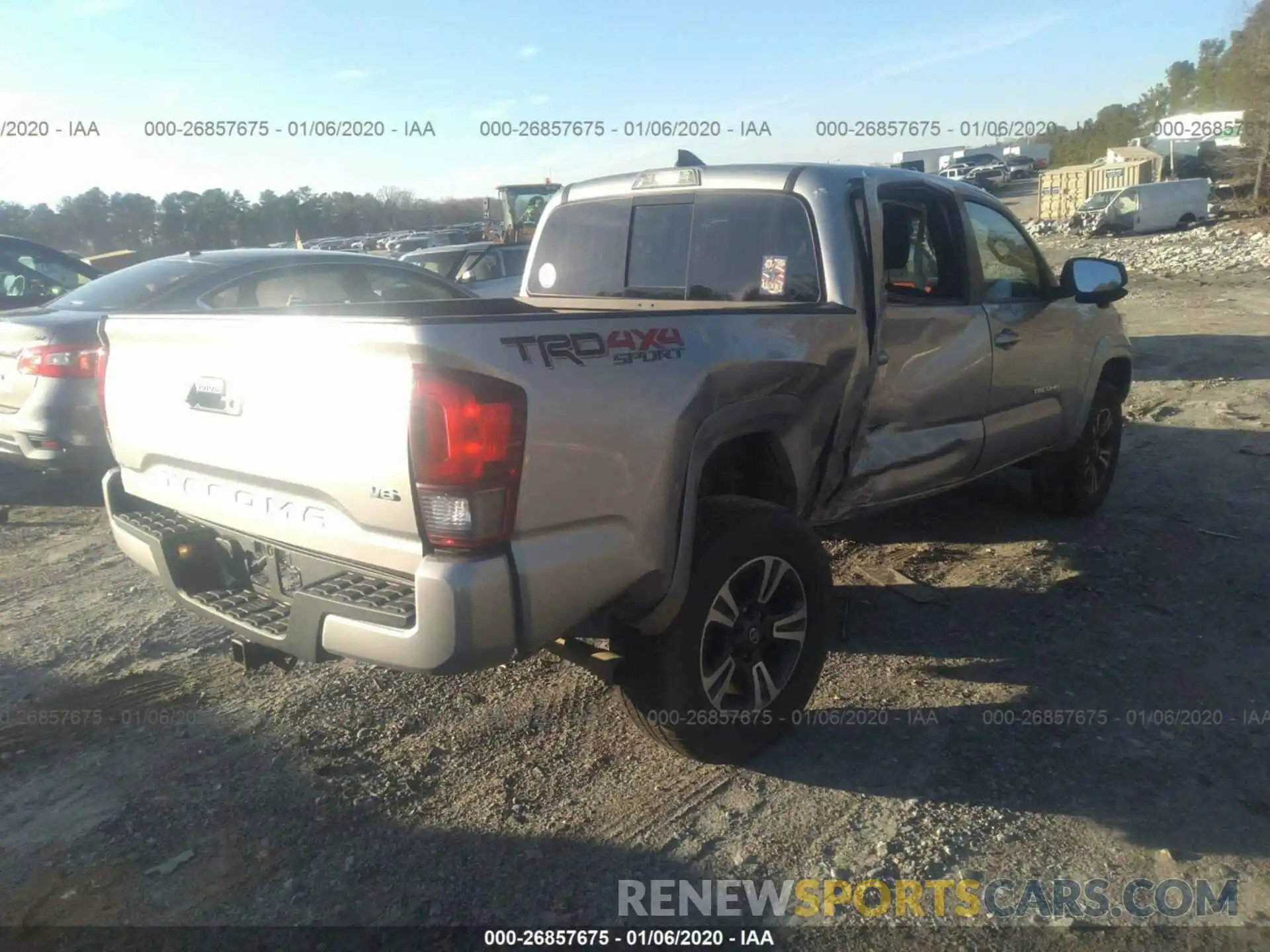 4 Photograph of a damaged car 5TFCZ5AN2KX170901 TOYOTA TACOMA 2019