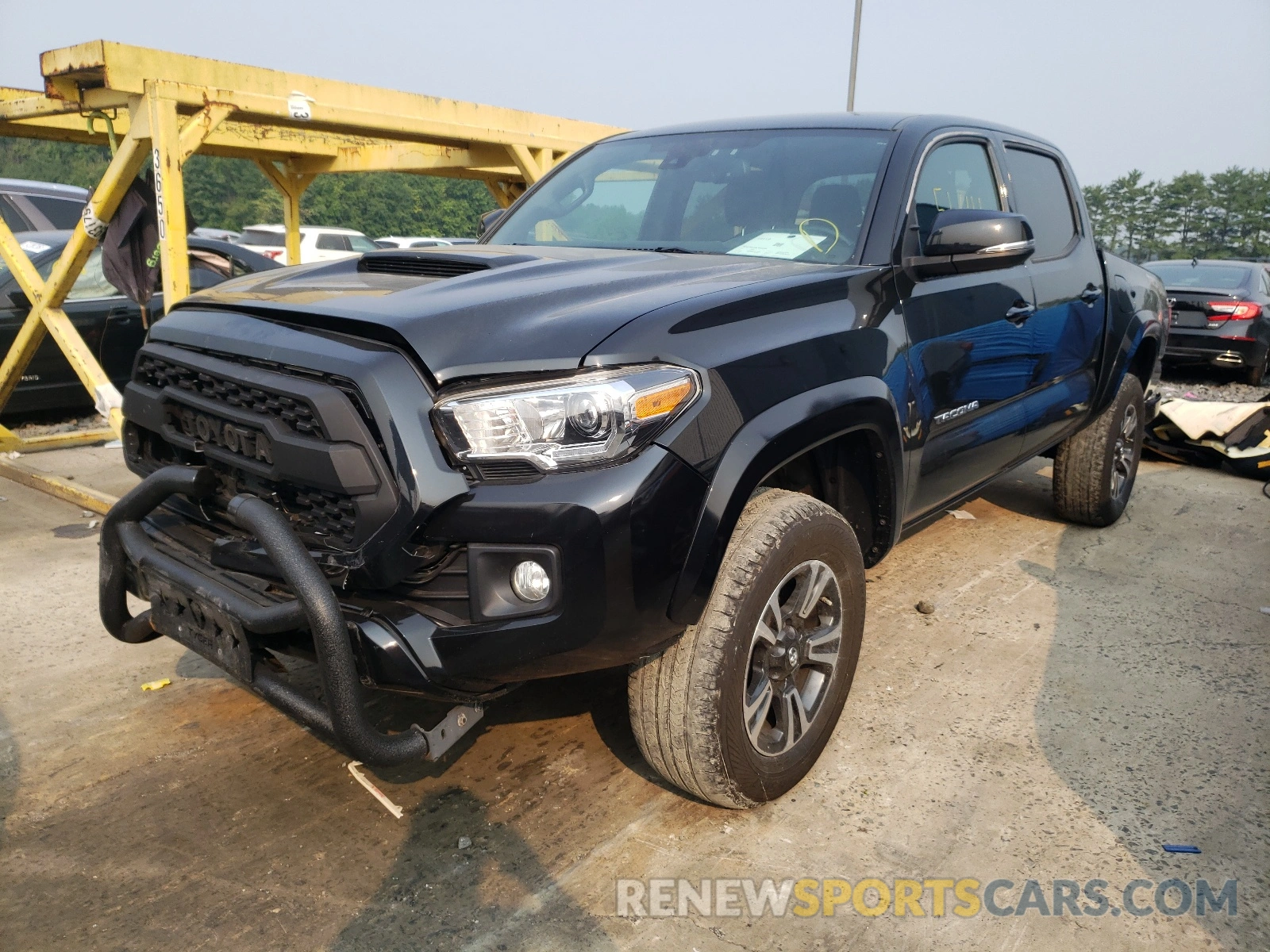 2 Photograph of a damaged car 5TFCZ5AN2KX173460 TOYOTA TACOMA 2019