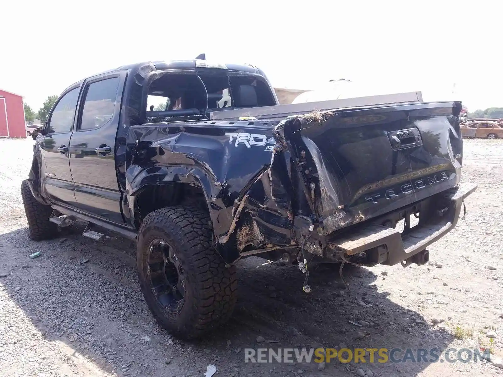 3 Photograph of a damaged car 5TFCZ5AN2KX174009 TOYOTA TACOMA 2019