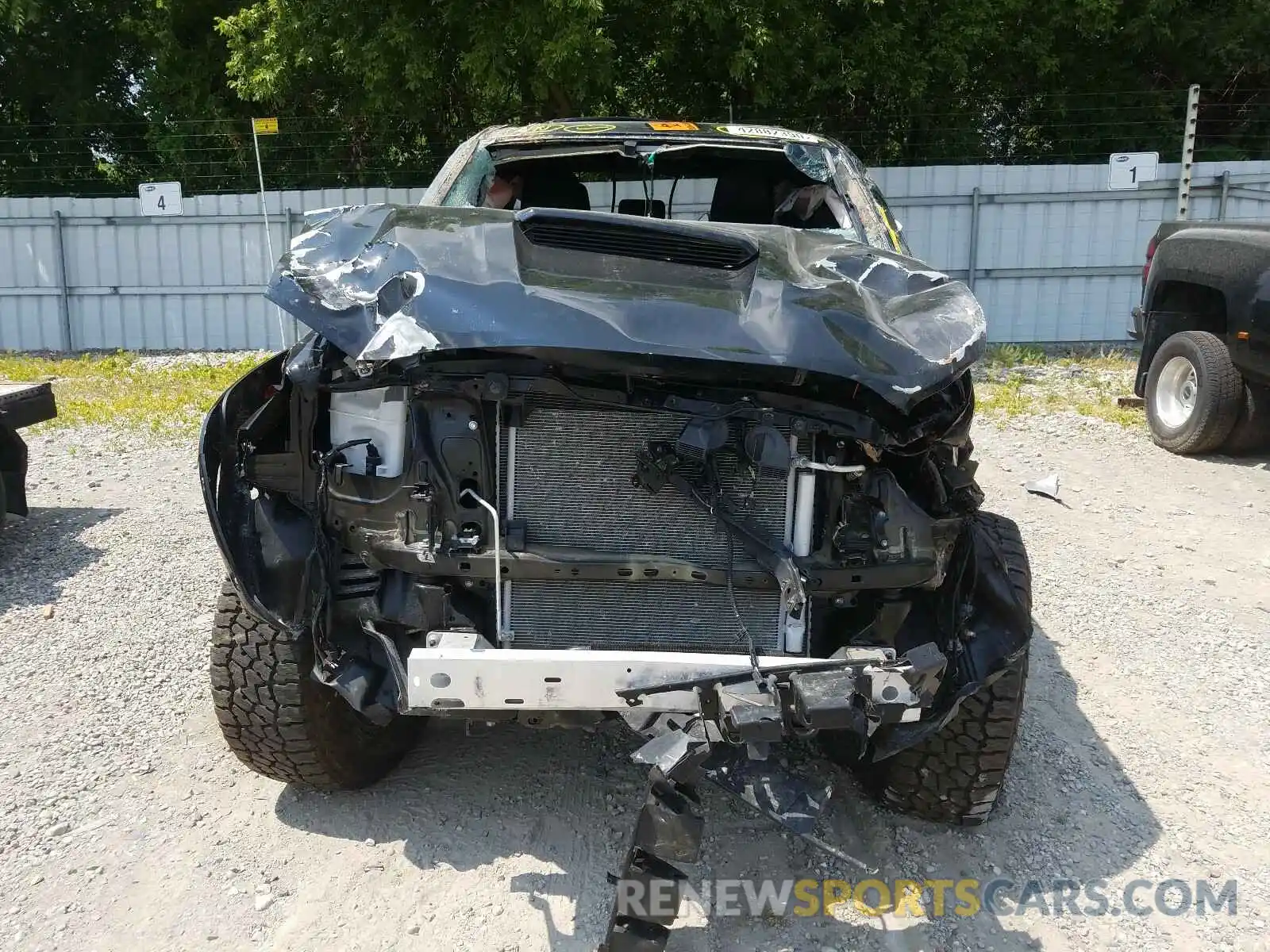 9 Photograph of a damaged car 5TFCZ5AN2KX174009 TOYOTA TACOMA 2019