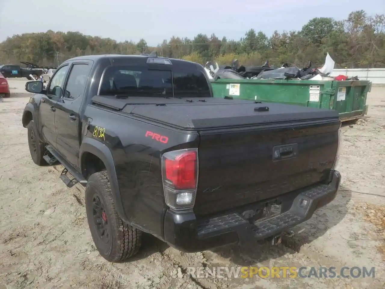 3 Photograph of a damaged car 5TFCZ5AN2KX177590 TOYOTA TACOMA 2019