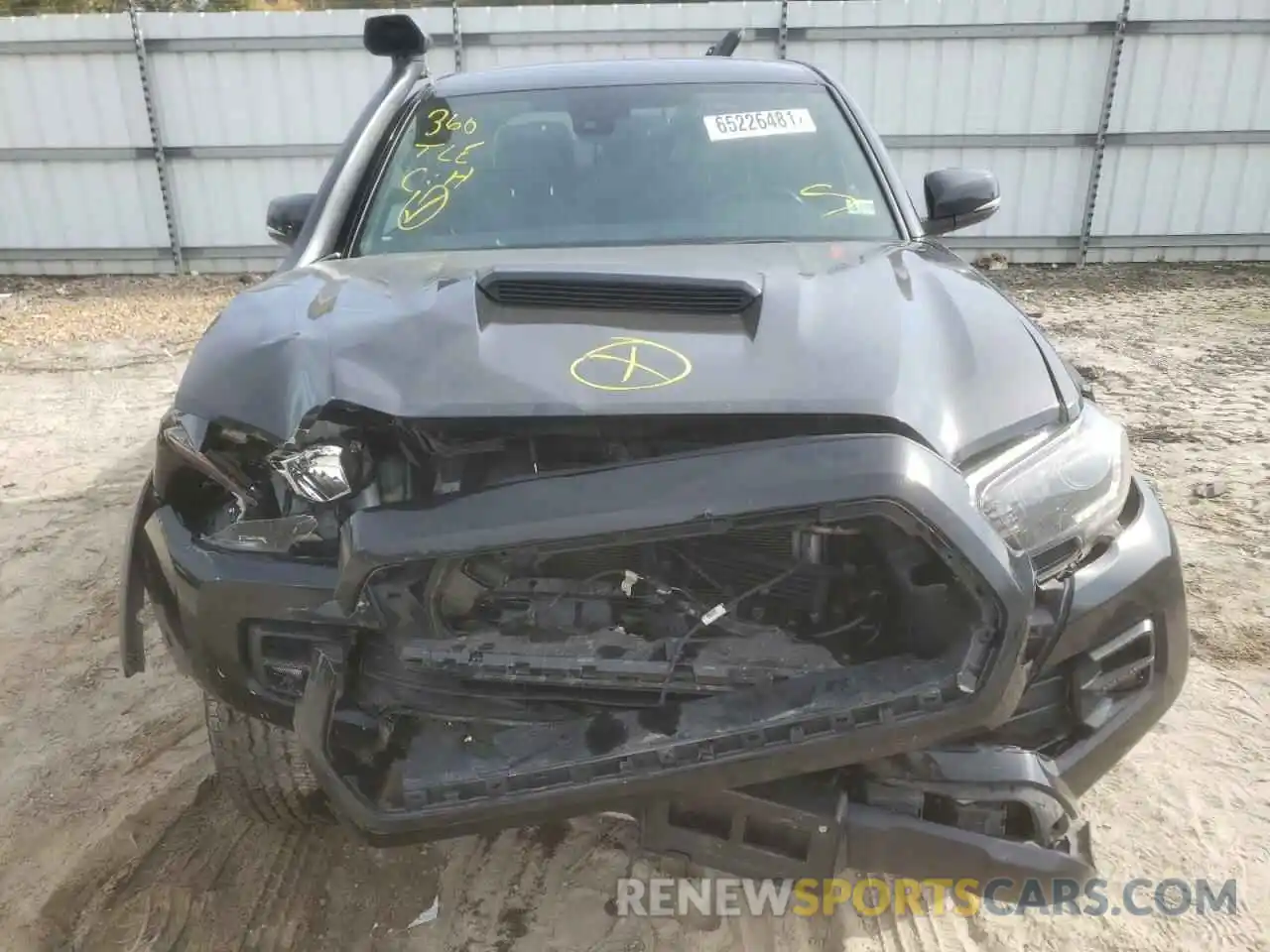 7 Photograph of a damaged car 5TFCZ5AN2KX177590 TOYOTA TACOMA 2019