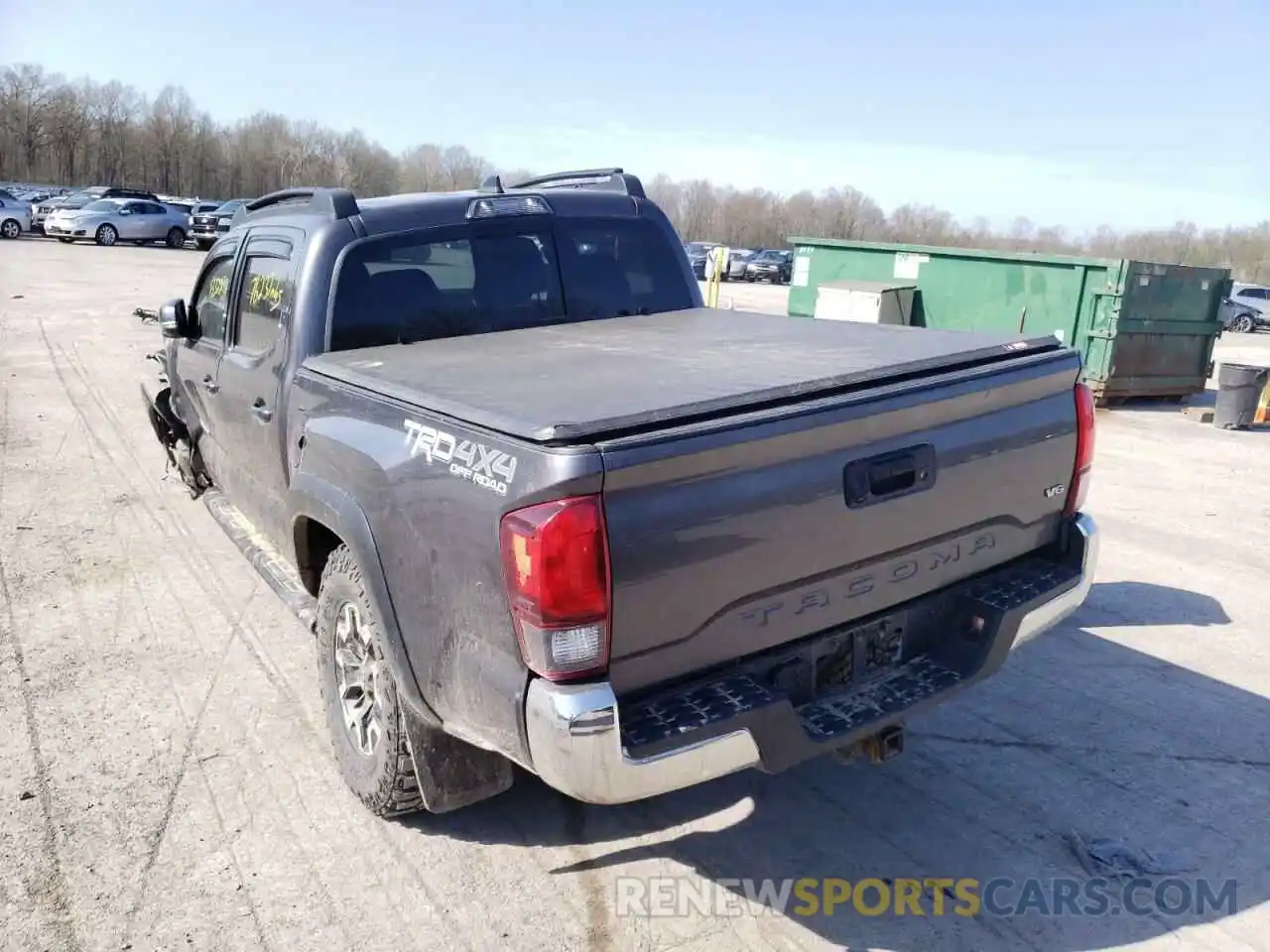 3 Photograph of a damaged car 5TFCZ5AN2KX178139 TOYOTA TACOMA 2019