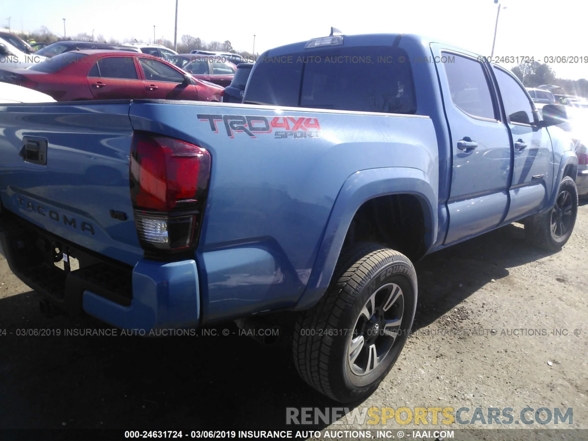 4 Photograph of a damaged car 5TFCZ5AN2KX178237 TOYOTA TACOMA 2019