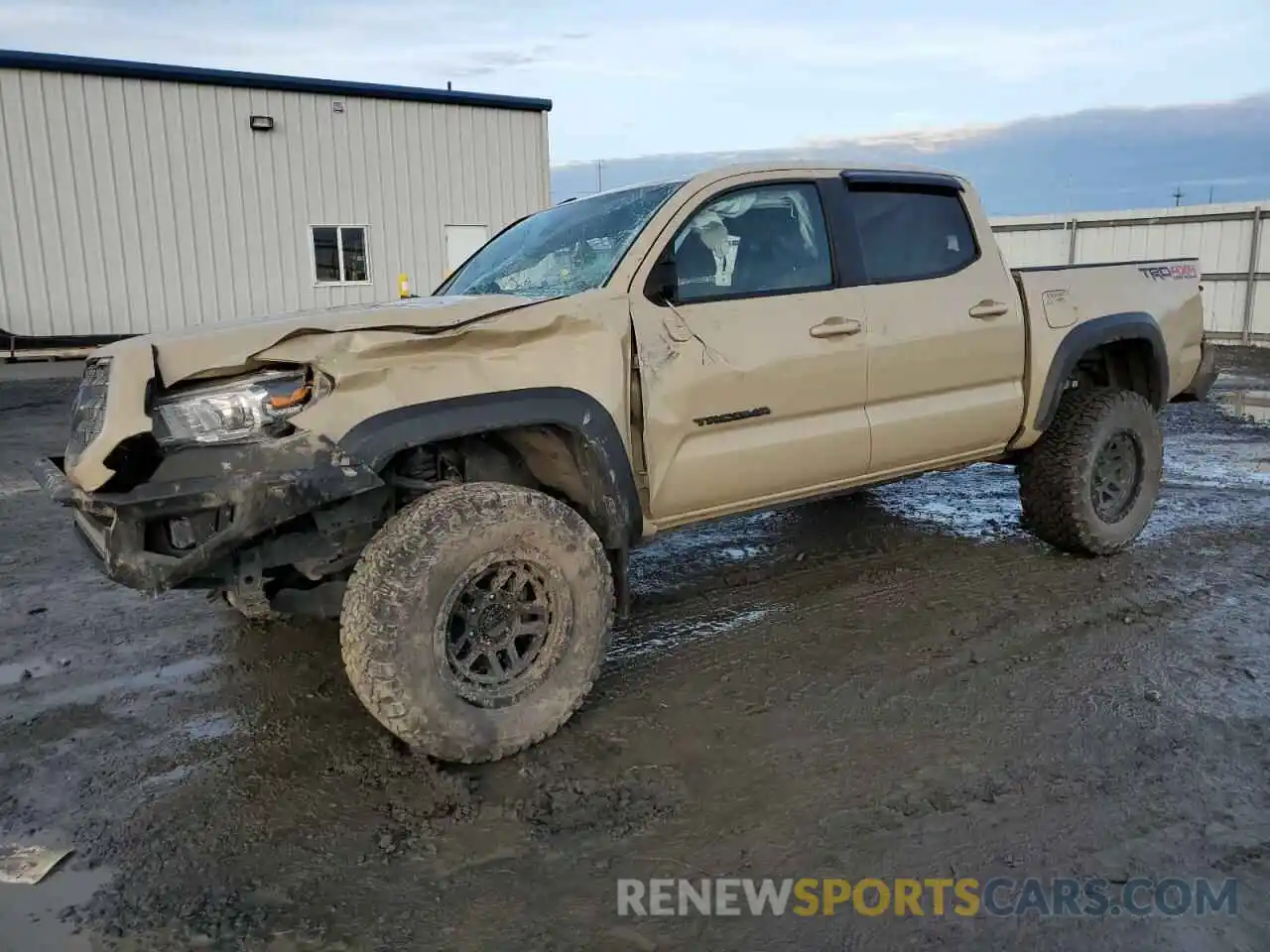 1 Photograph of a damaged car 5TFCZ5AN2KX181705 TOYOTA TACOMA 2019