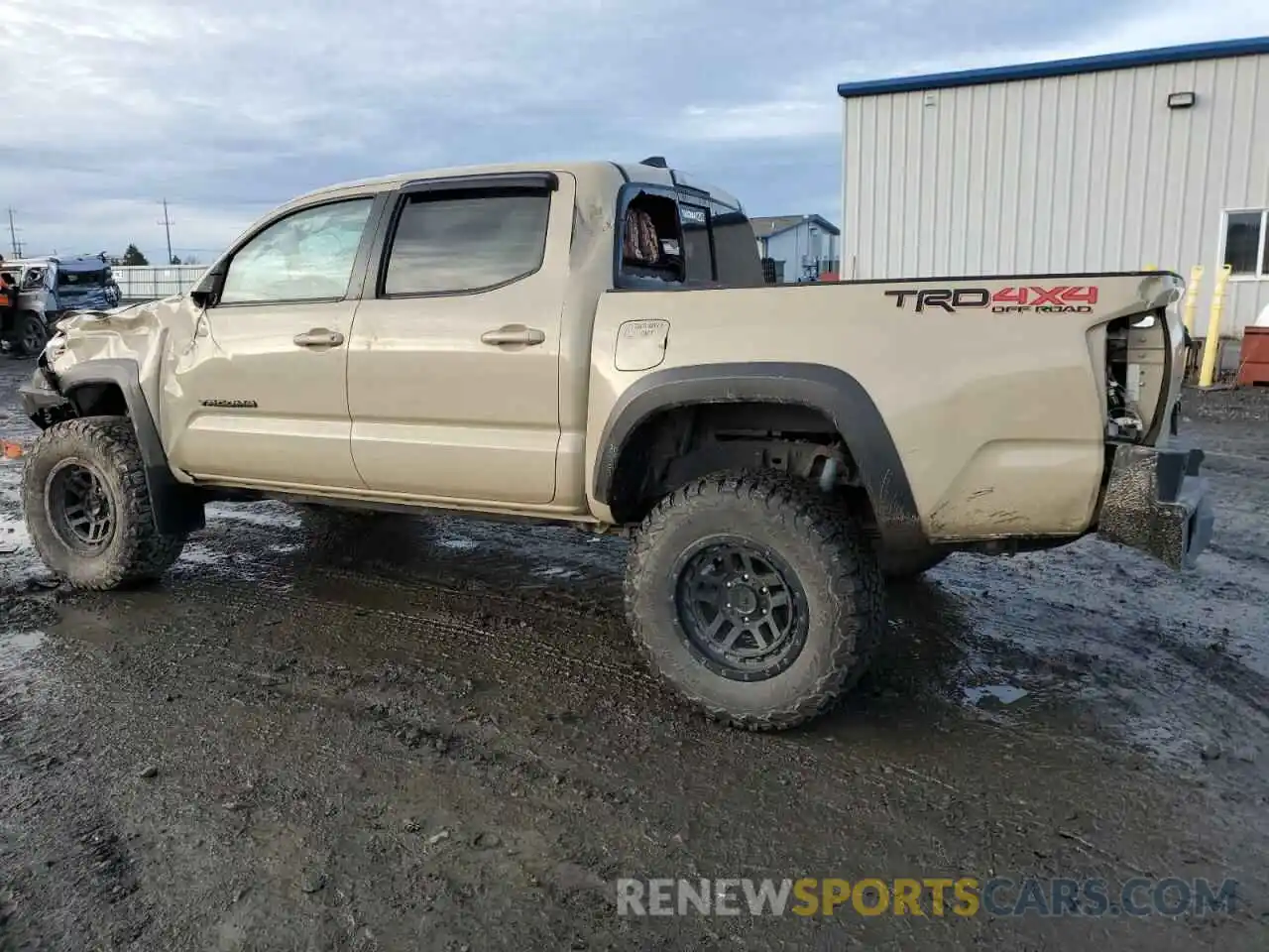 2 Photograph of a damaged car 5TFCZ5AN2KX181705 TOYOTA TACOMA 2019