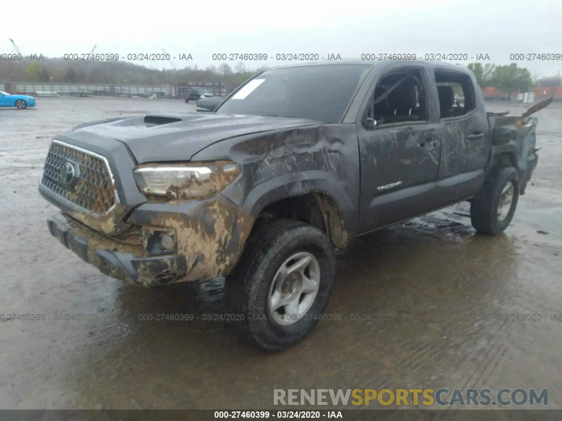 2 Photograph of a damaged car 5TFCZ5AN2KX181753 TOYOTA TACOMA 2019