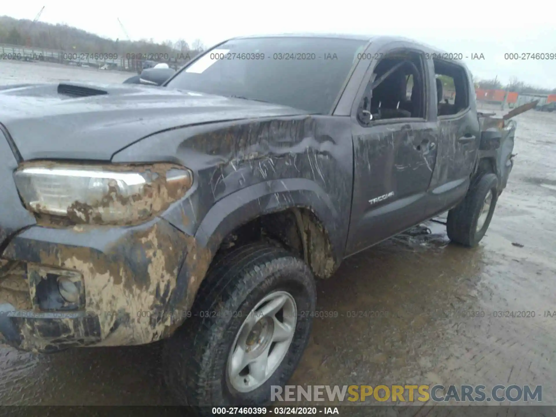 6 Фотография поврежденного автомобиля 5TFCZ5AN2KX181753 TOYOTA TACOMA 2019