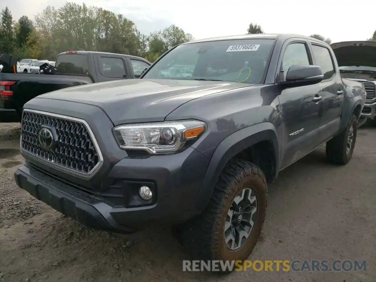 2 Фотография поврежденного автомобиля 5TFCZ5AN2KX184054 TOYOTA TACOMA 2019