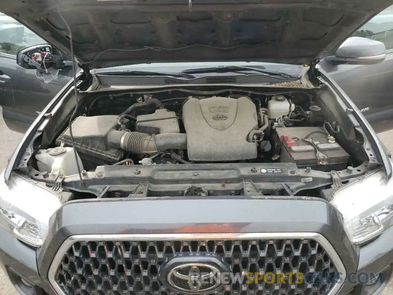 7 Фотография поврежденного автомобиля 5TFCZ5AN2KX184054 TOYOTA TACOMA 2019