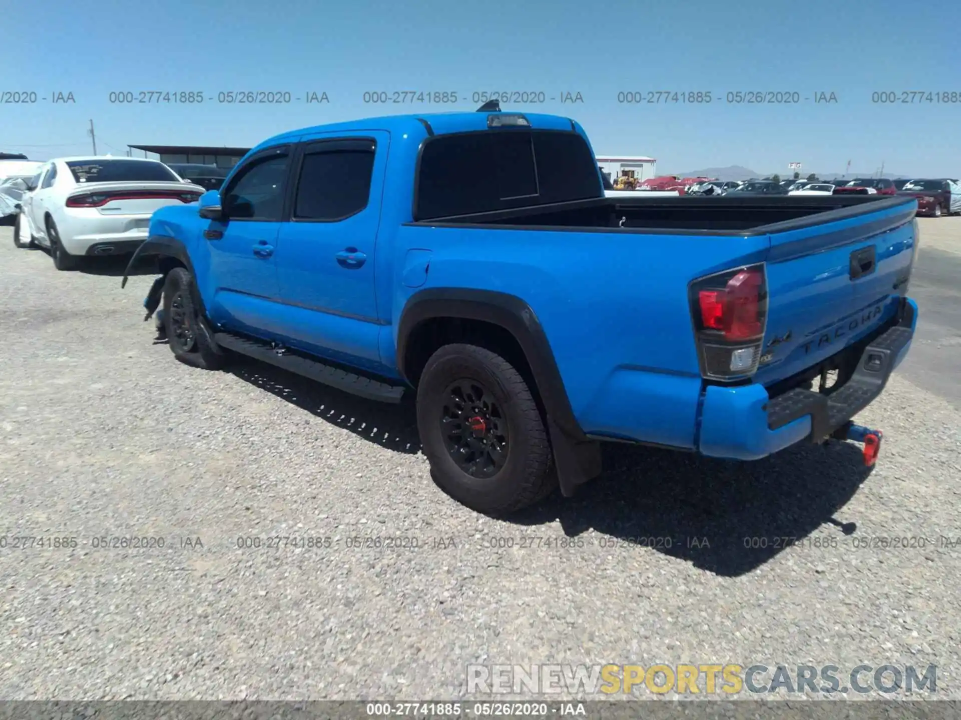 3 Photograph of a damaged car 5TFCZ5AN2KX186693 TOYOTA TACOMA 2019