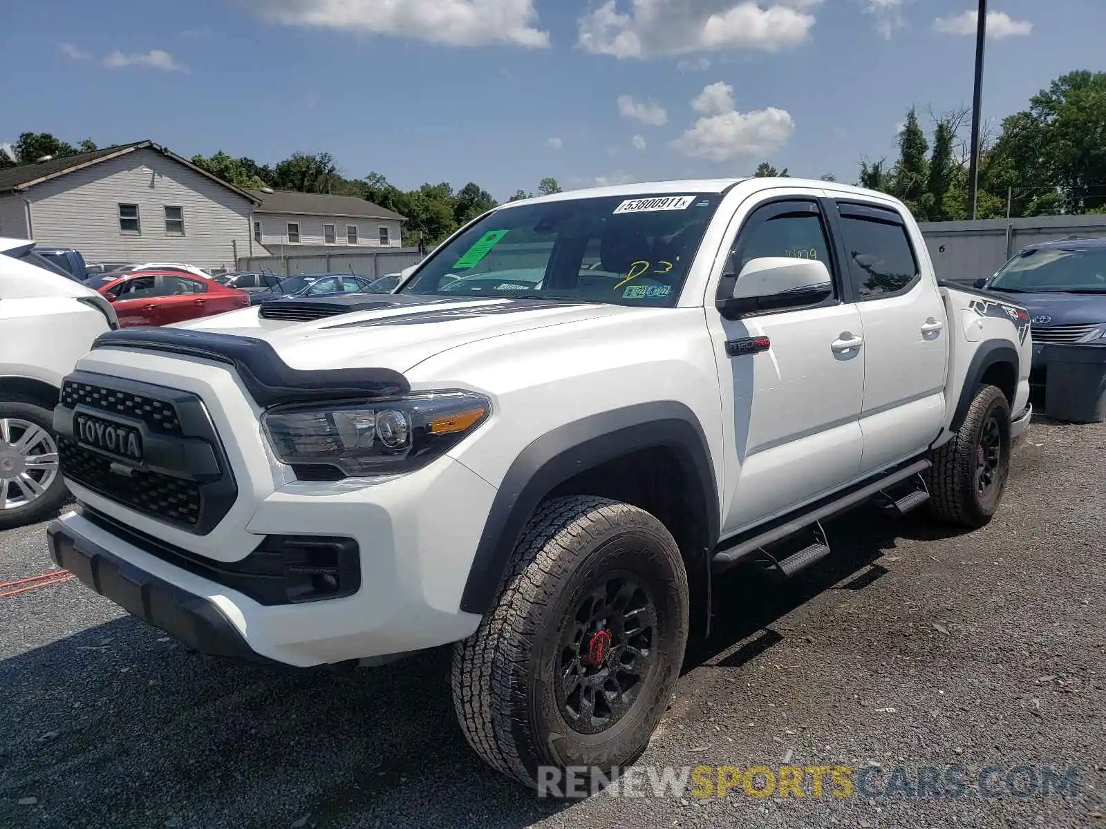 2 Photograph of a damaged car 5TFCZ5AN2KX186788 TOYOTA TACOMA 2019