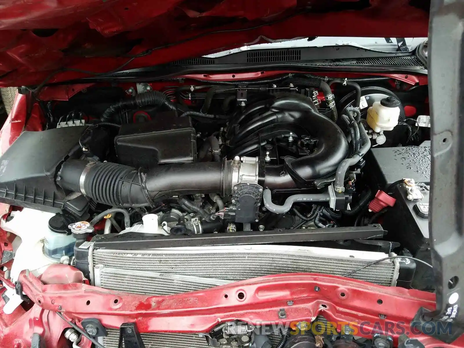 7 Photograph of a damaged car 5TFCZ5AN2KX190470 TOYOTA TACOMA 2019