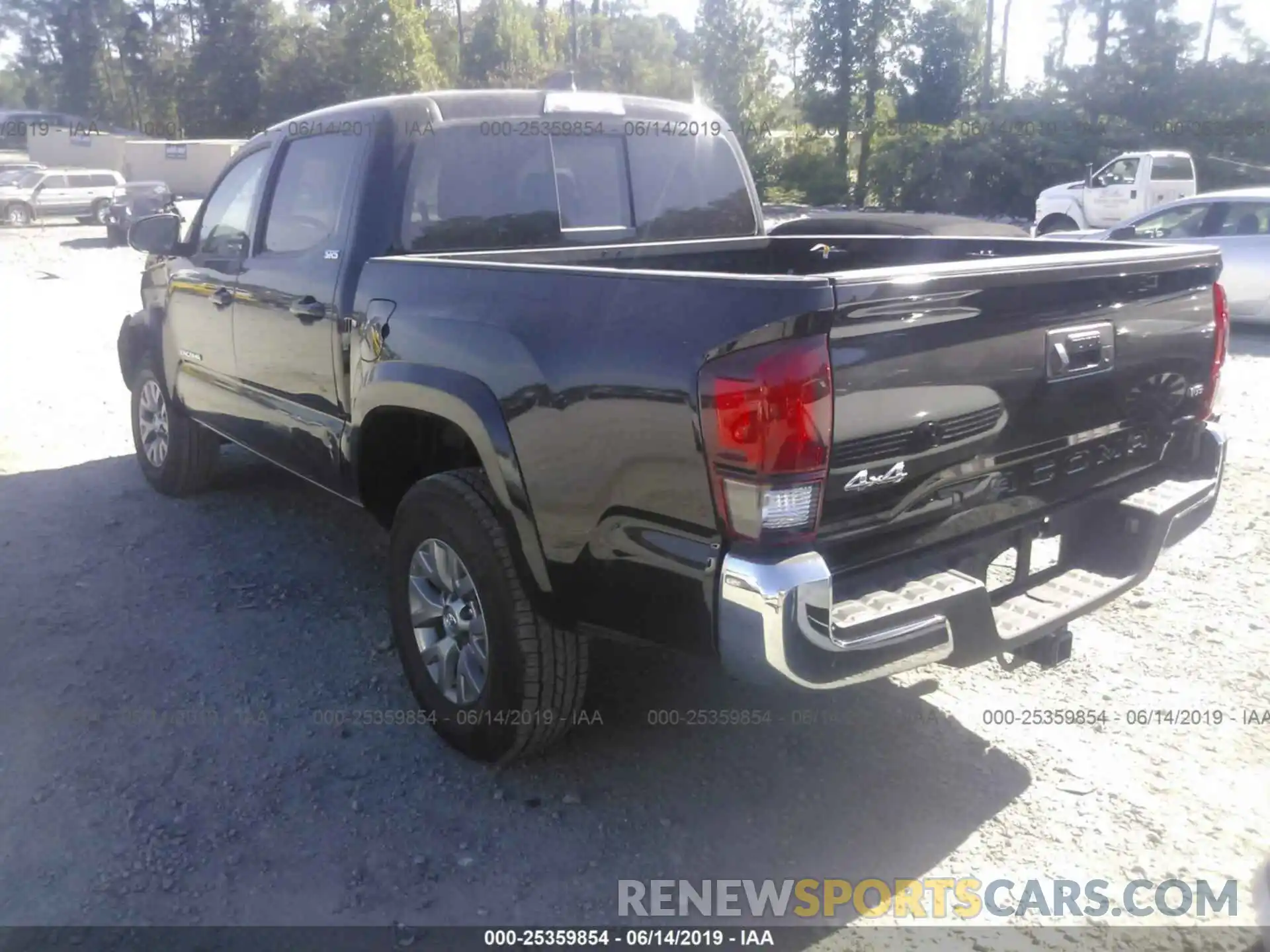 3 Photograph of a damaged car 5TFCZ5AN2KX190677 TOYOTA TACOMA 2019