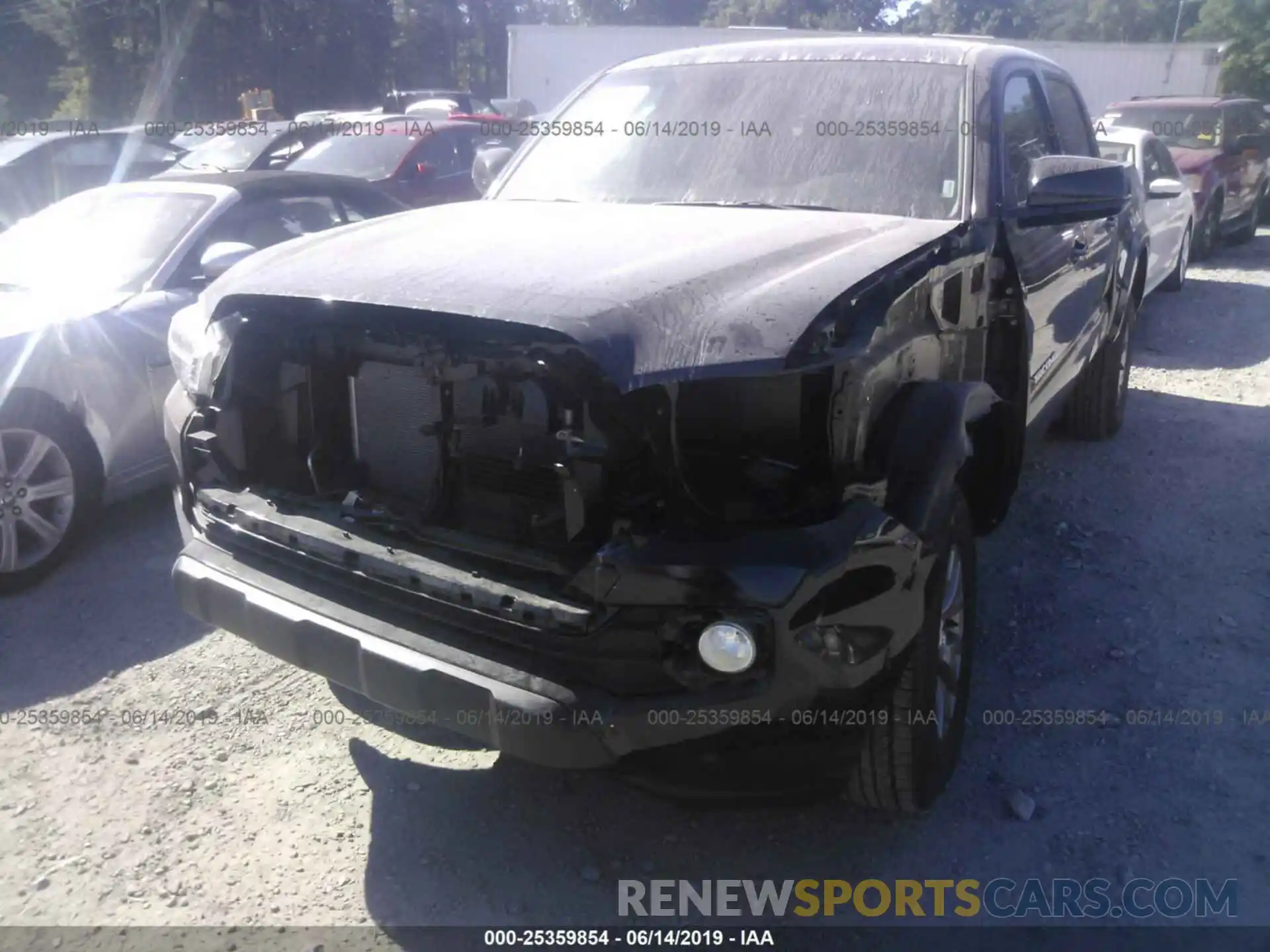 6 Photograph of a damaged car 5TFCZ5AN2KX190677 TOYOTA TACOMA 2019